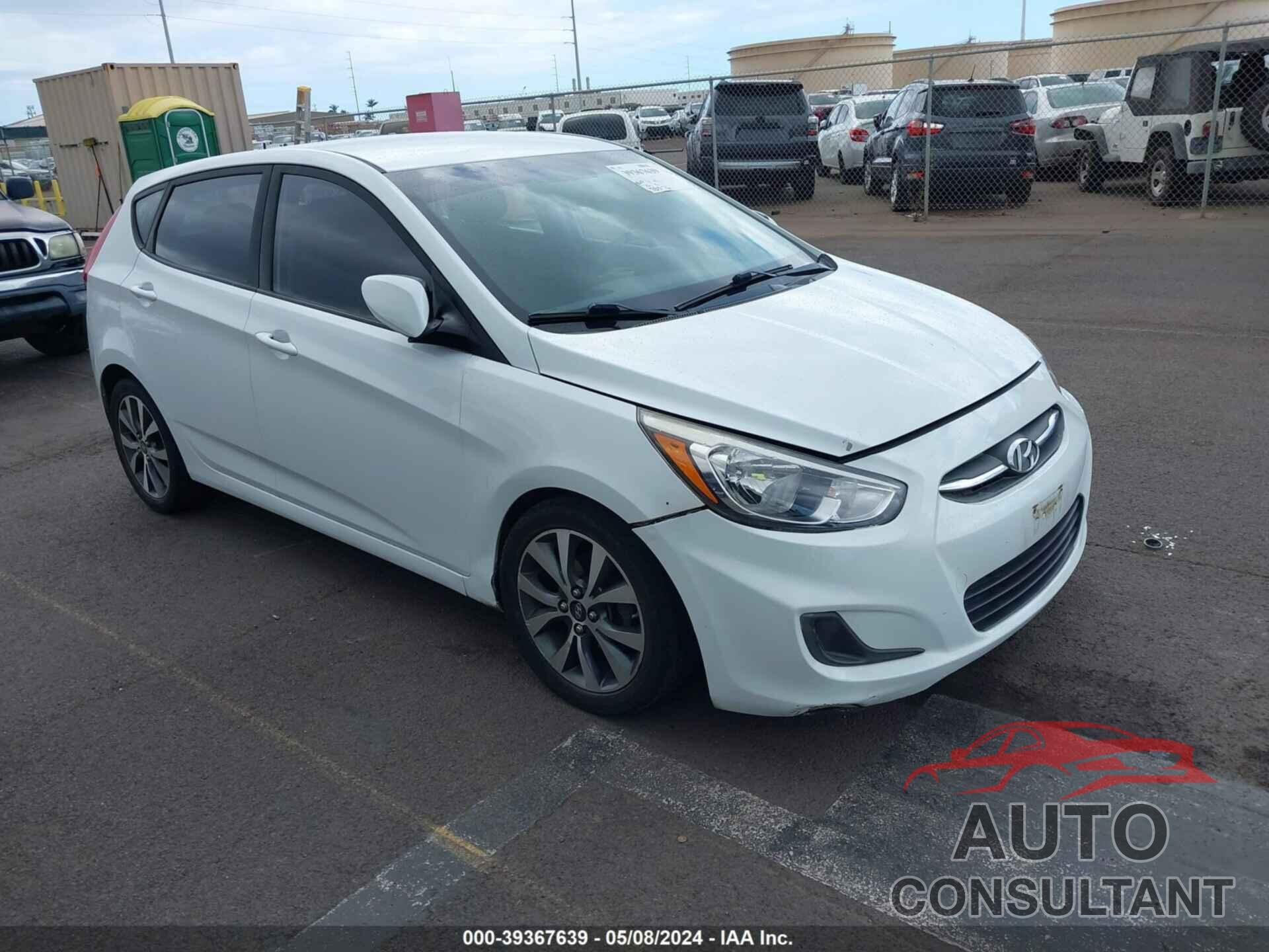 HYUNDAI ACCENT 2017 - KMHCT5AEXHU331213