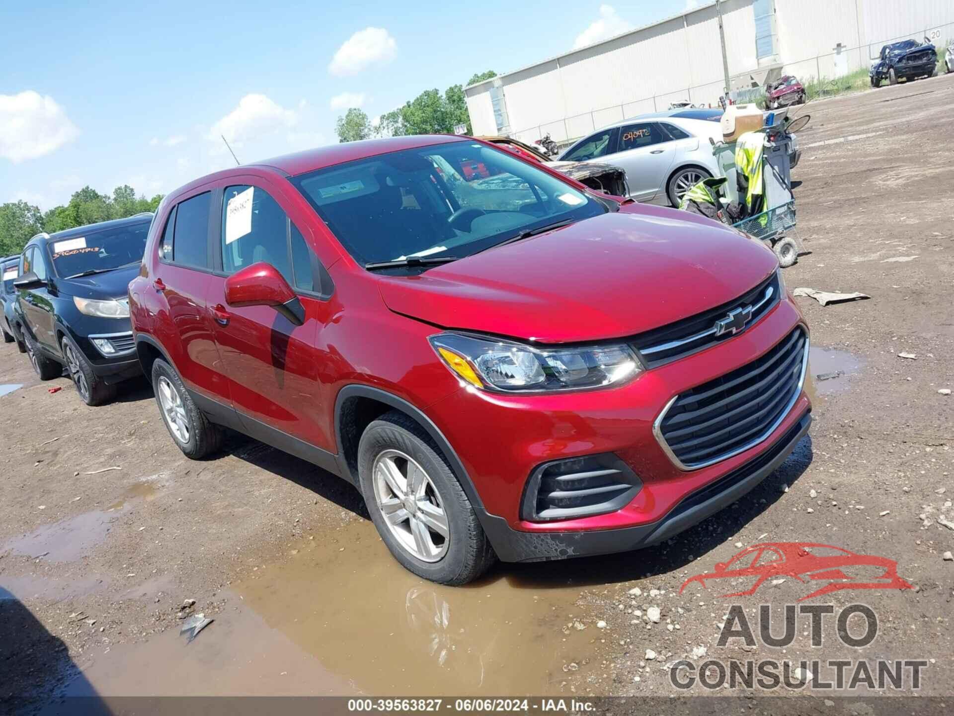 CHEVROLET TRAX 2022 - KL7CJNSM9NB514994