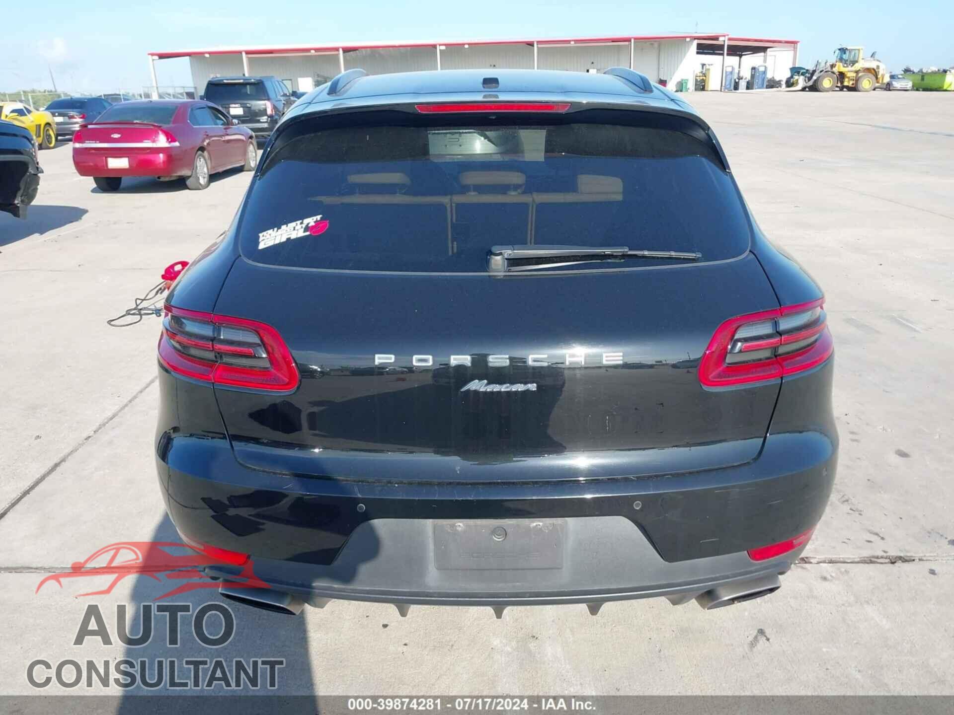 PORSCHE MACAN 2017 - WP1AA2A54HLB80650