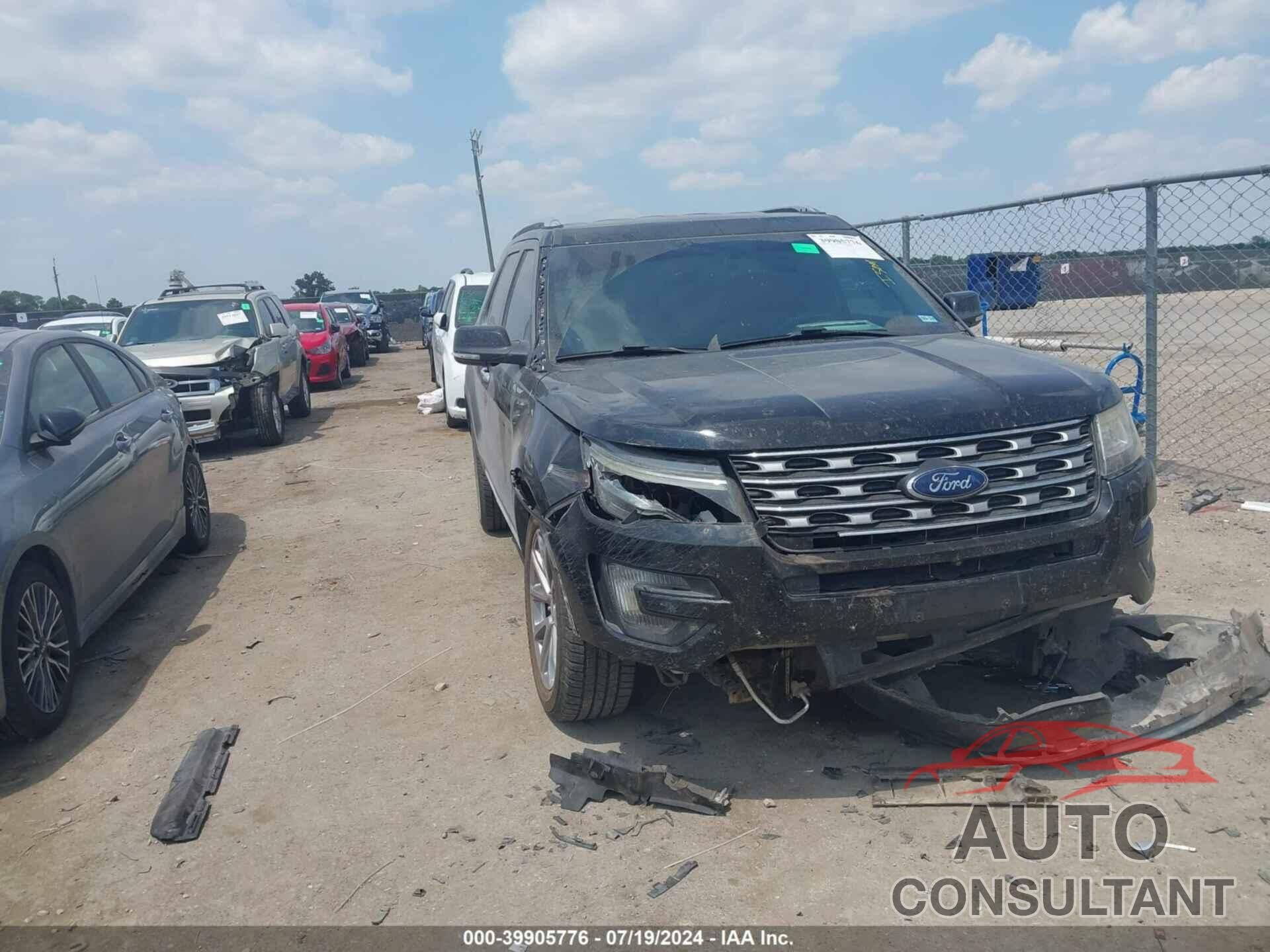 FORD EXPLORER 2016 - 1FM5K7F86GGA72582