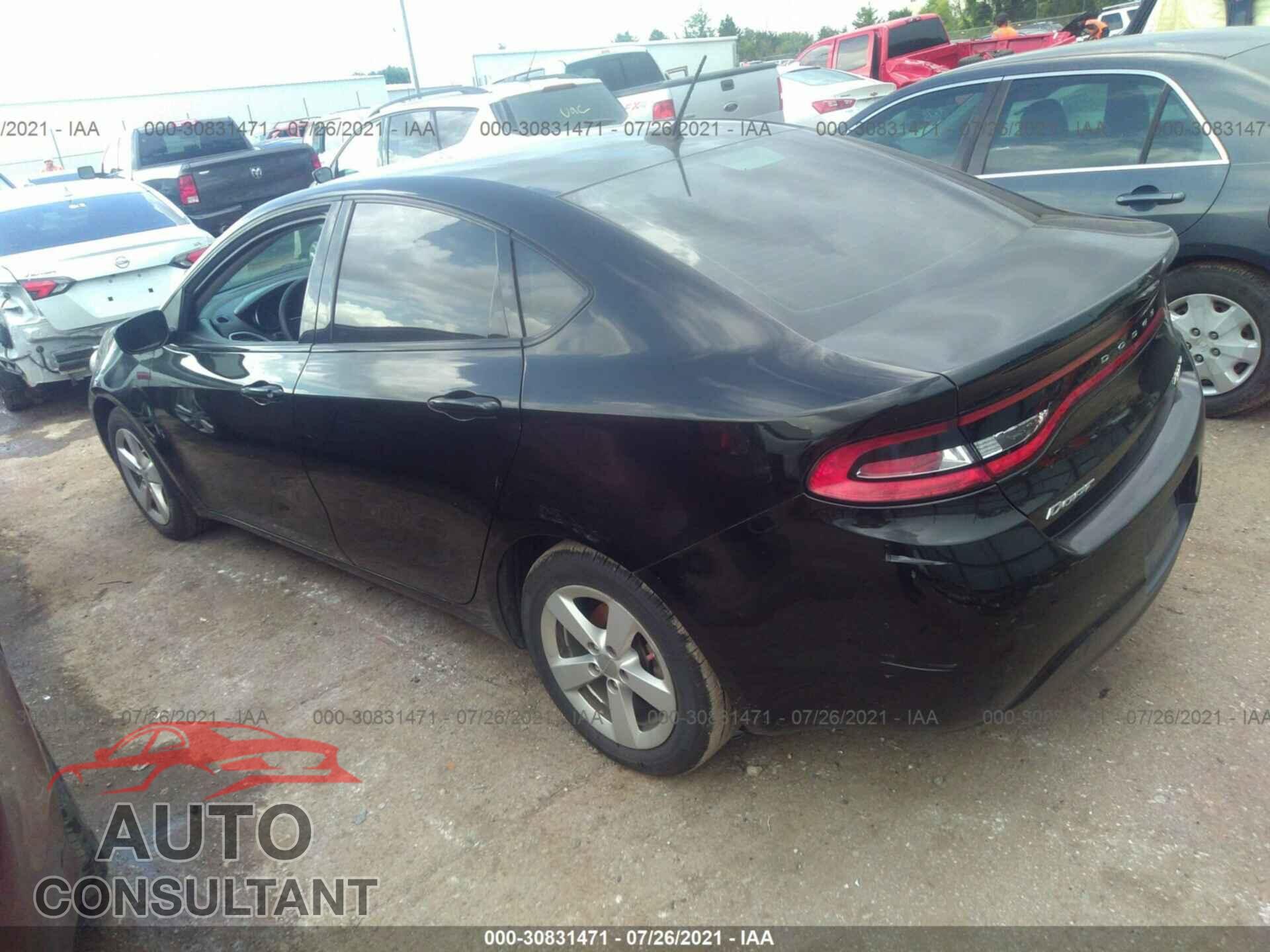 DODGE DART 2016 - 1C3CDFBAXGD652691