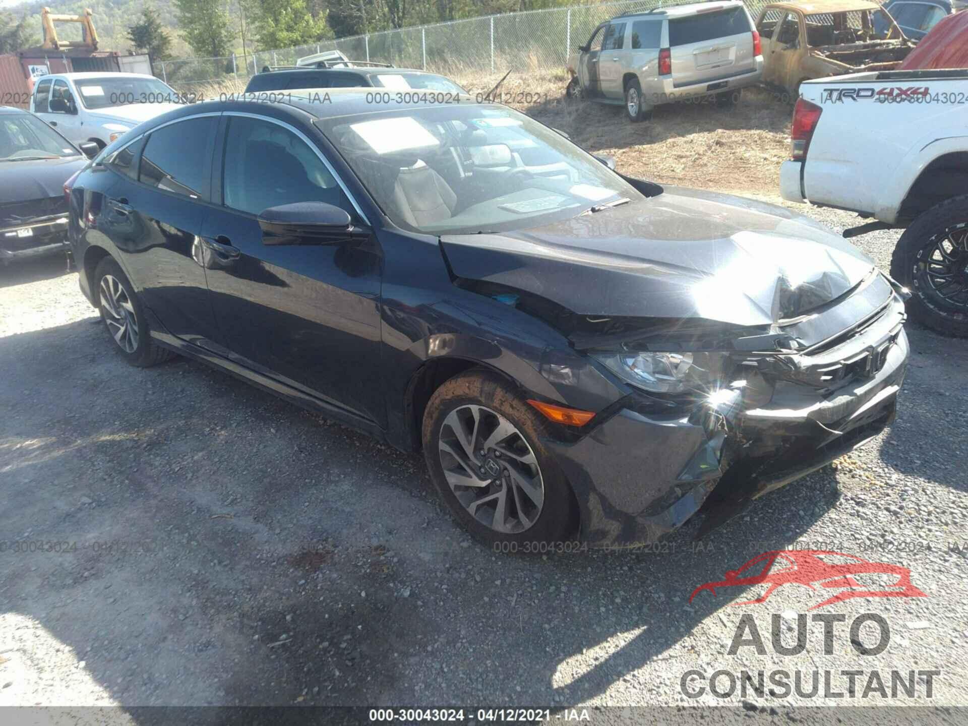 HONDA CIVIC SEDAN 2018 - 2HGFC2F71JH579855