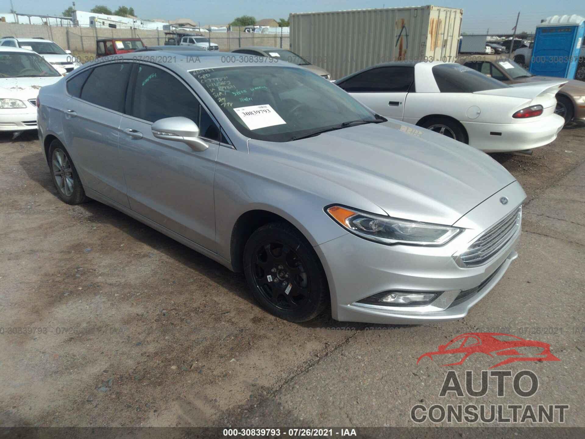 FORD FUSION 2017 - 3FA6P0HD1HR159821