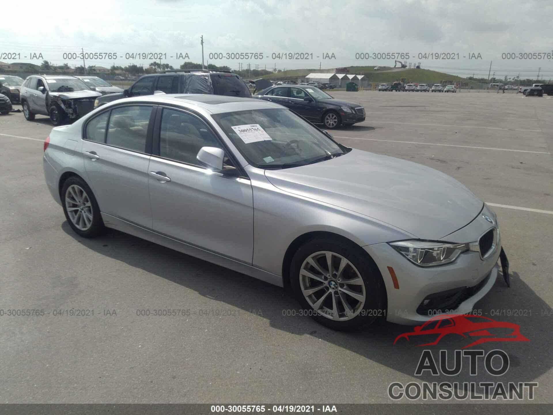 BMW 3 SERIES 2018 - WBA8A9C5XJK623155