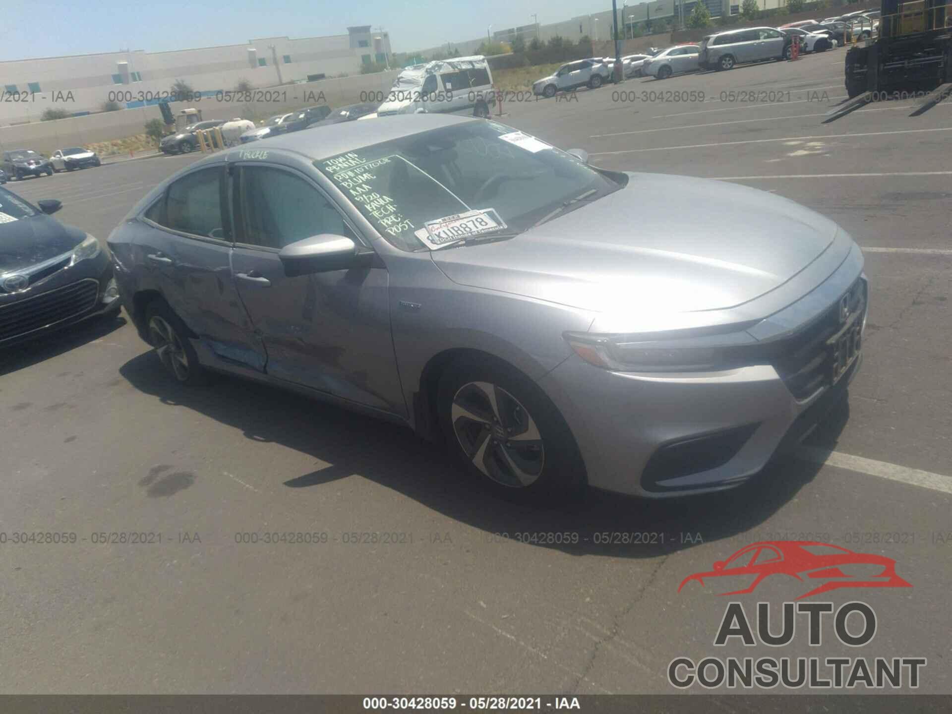 HONDA INSIGHT 2019 - 19XZE4F52KE033014