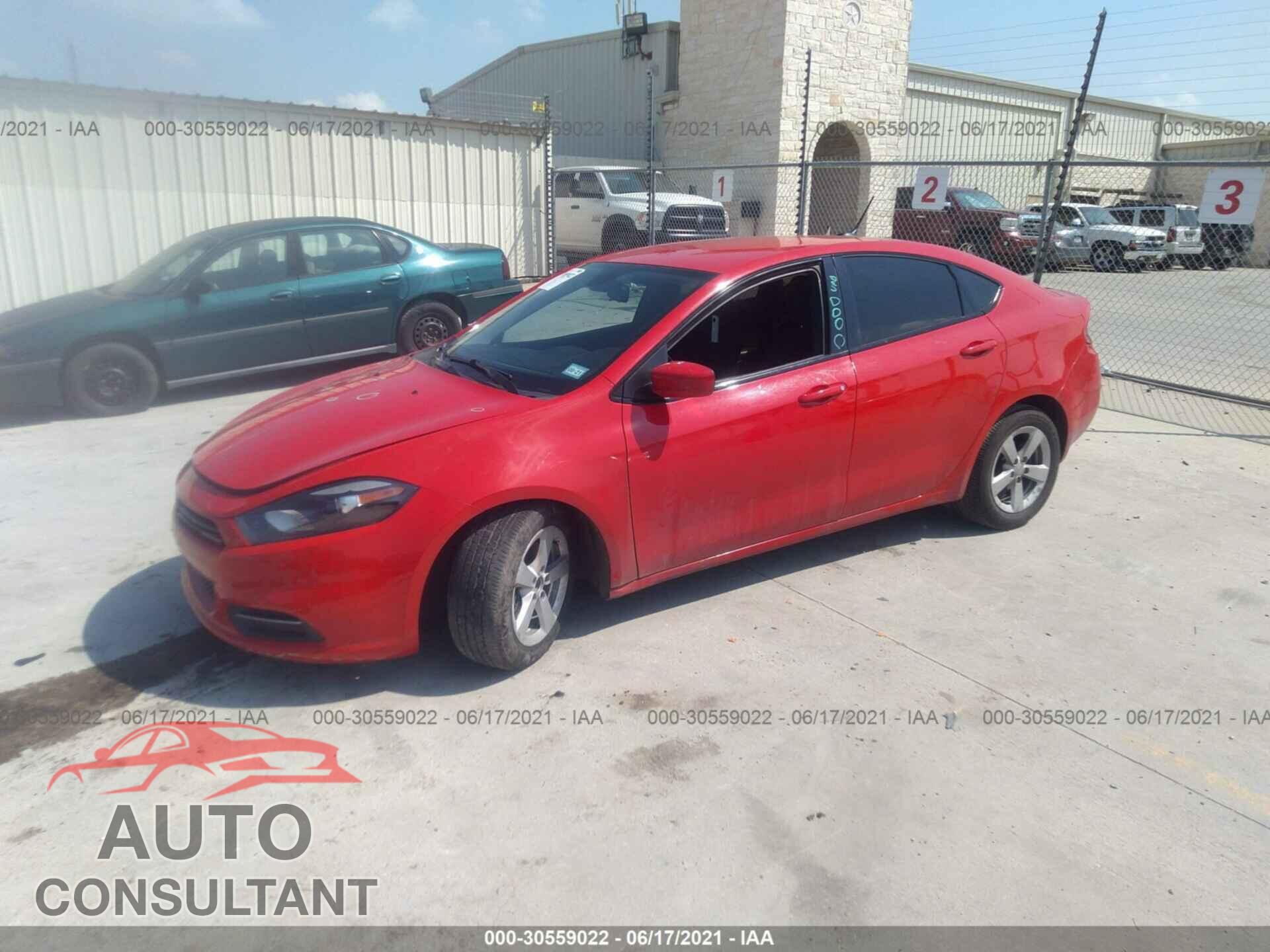 DODGE DART 2016 - 1C3CDFBB5GD623558