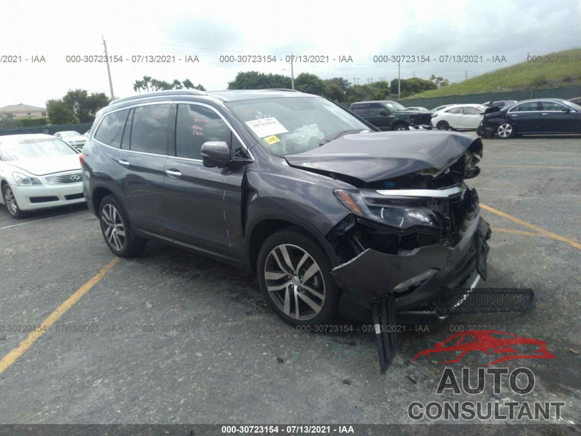 HONDA PILOT 2016 - 5FNYF5H97GB031131