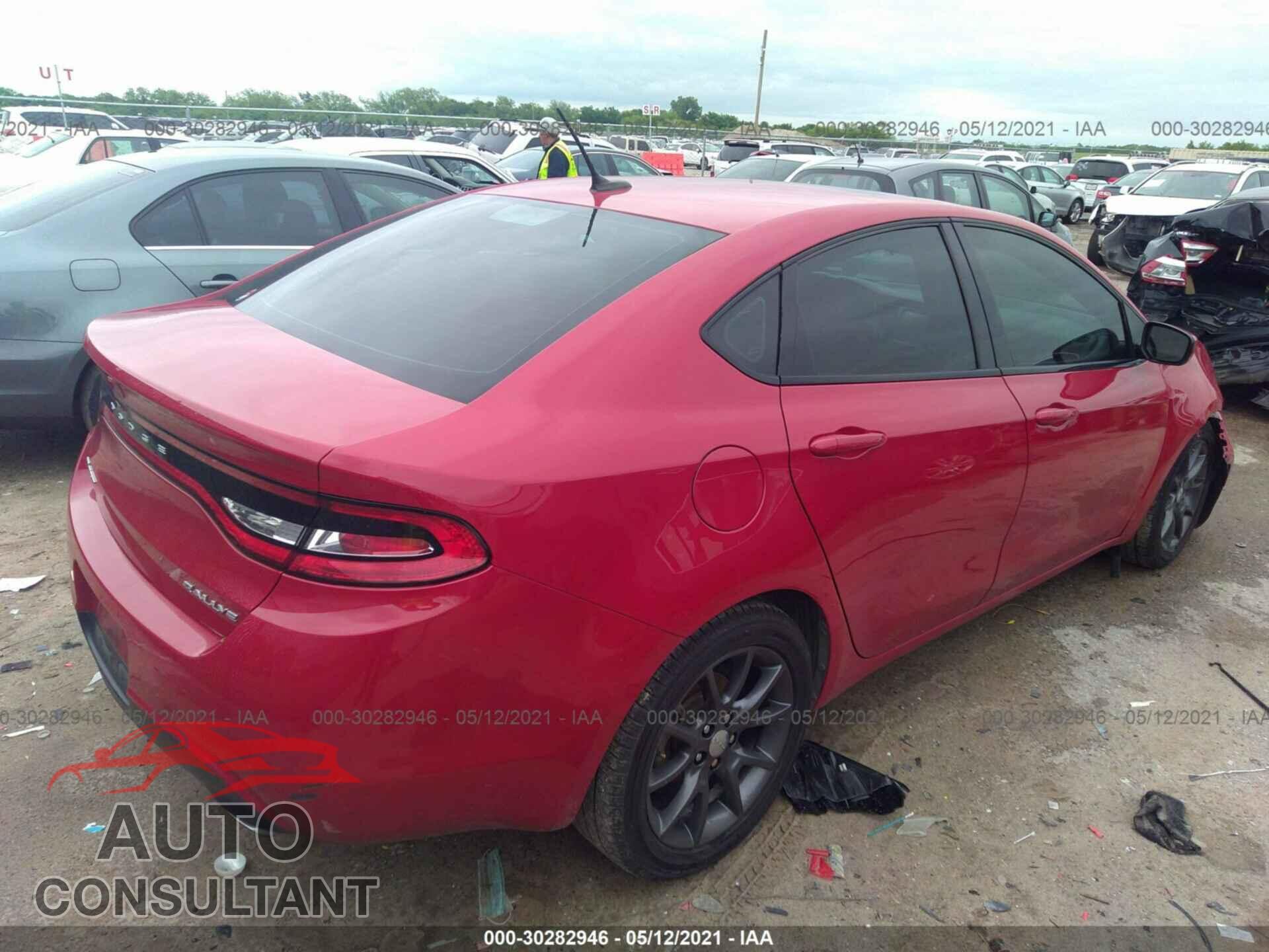 DODGE DART 2016 - 1C3CDFBB1GD531024