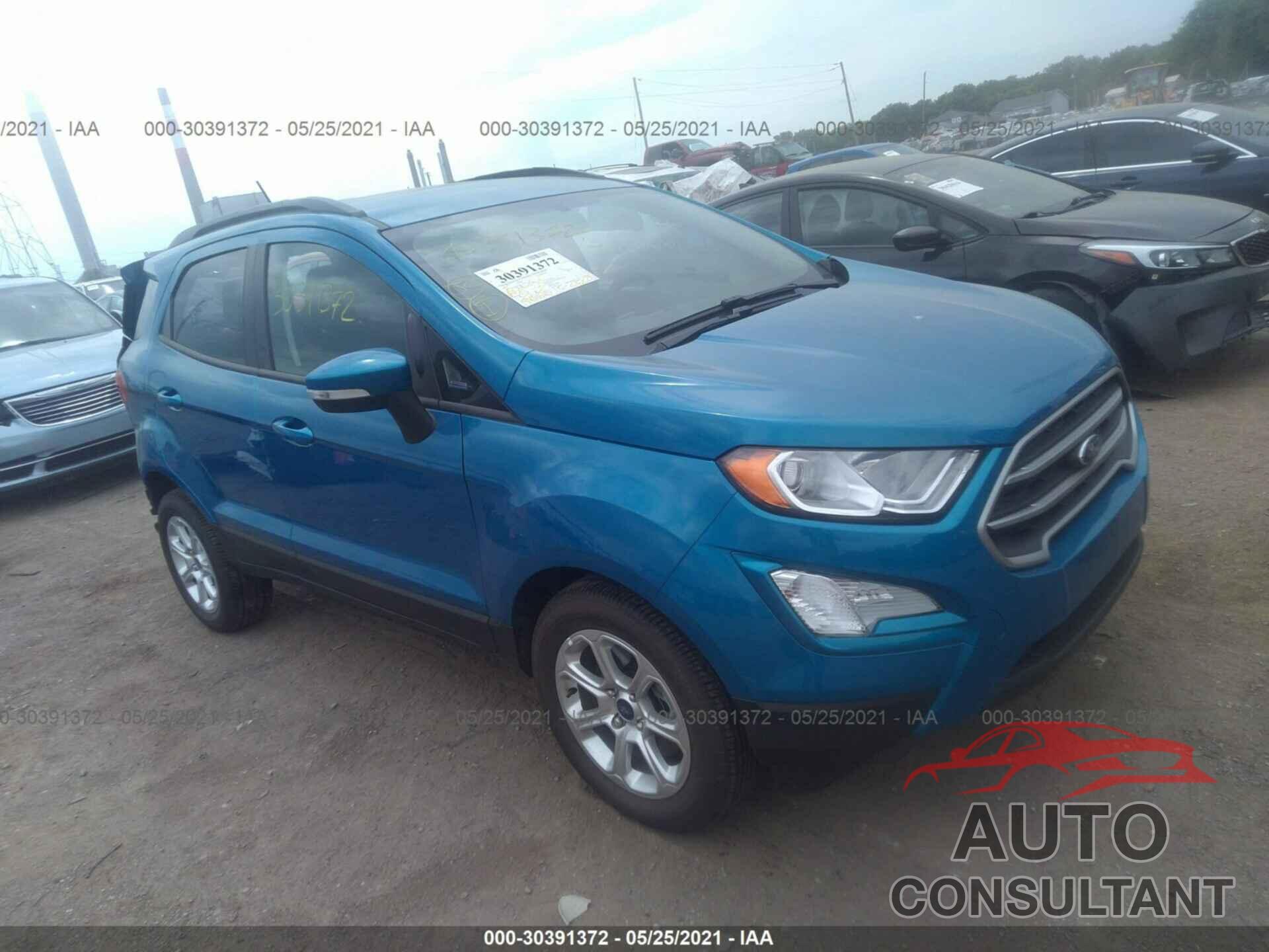 FORD ECOSPORT 2019 - MAJ3S2GE5KC301987