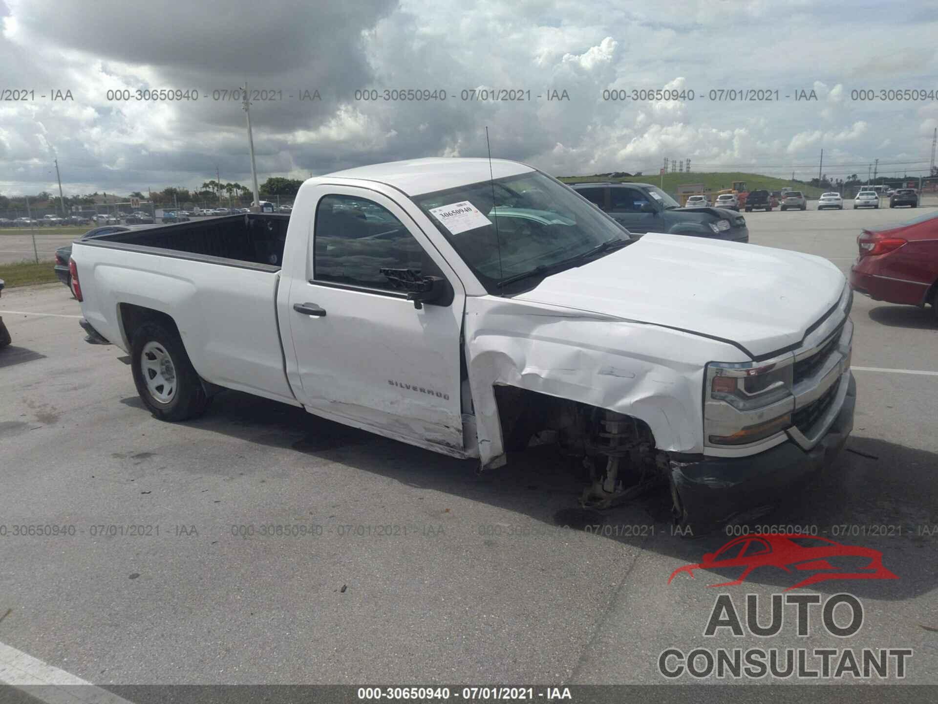 CHEVROLET SILVERADO 1500 2016 - 1GCNCNEH2GZ193766