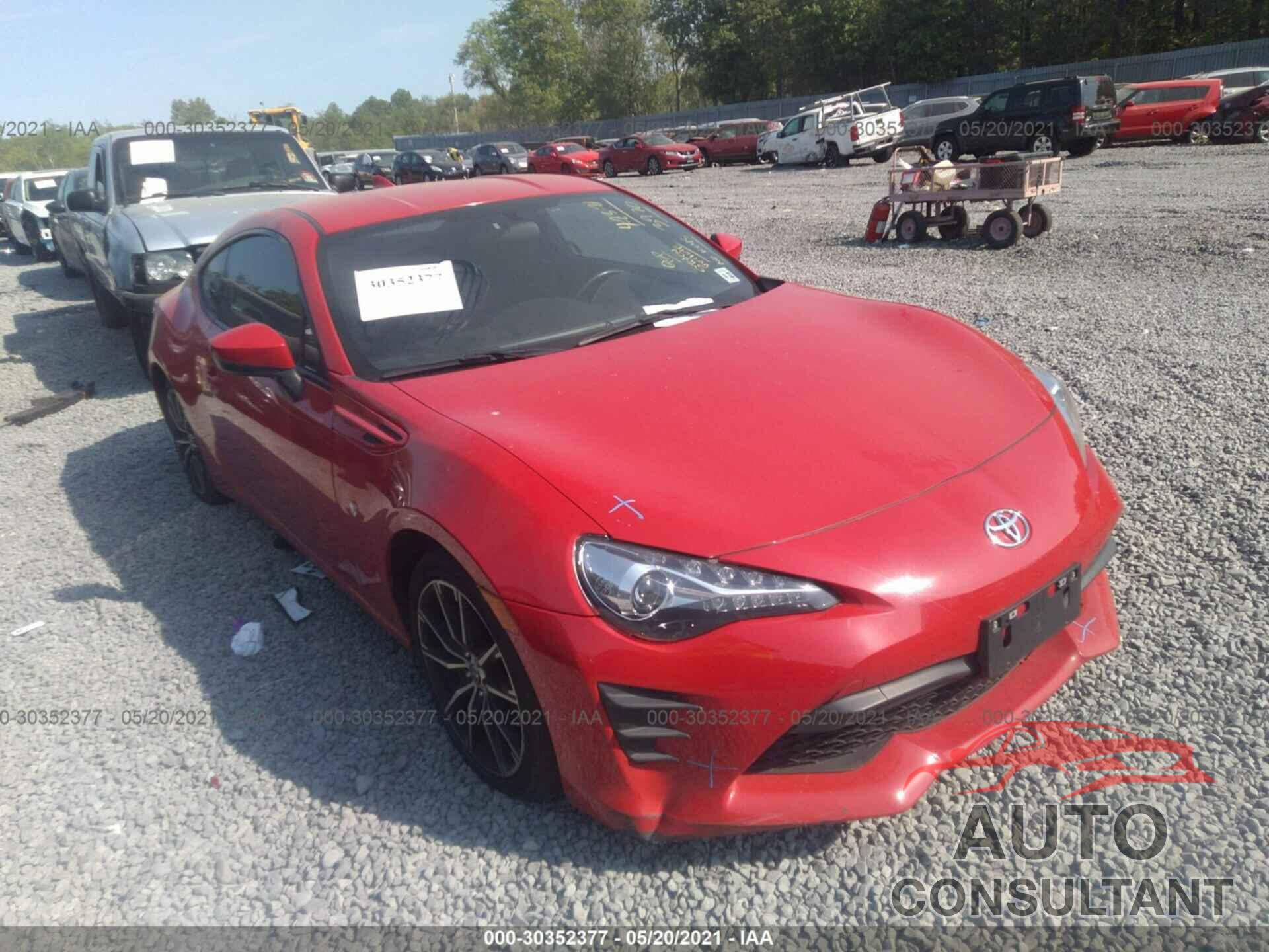 TOYOTA 86 2017 - JF1ZNAA15H9703970