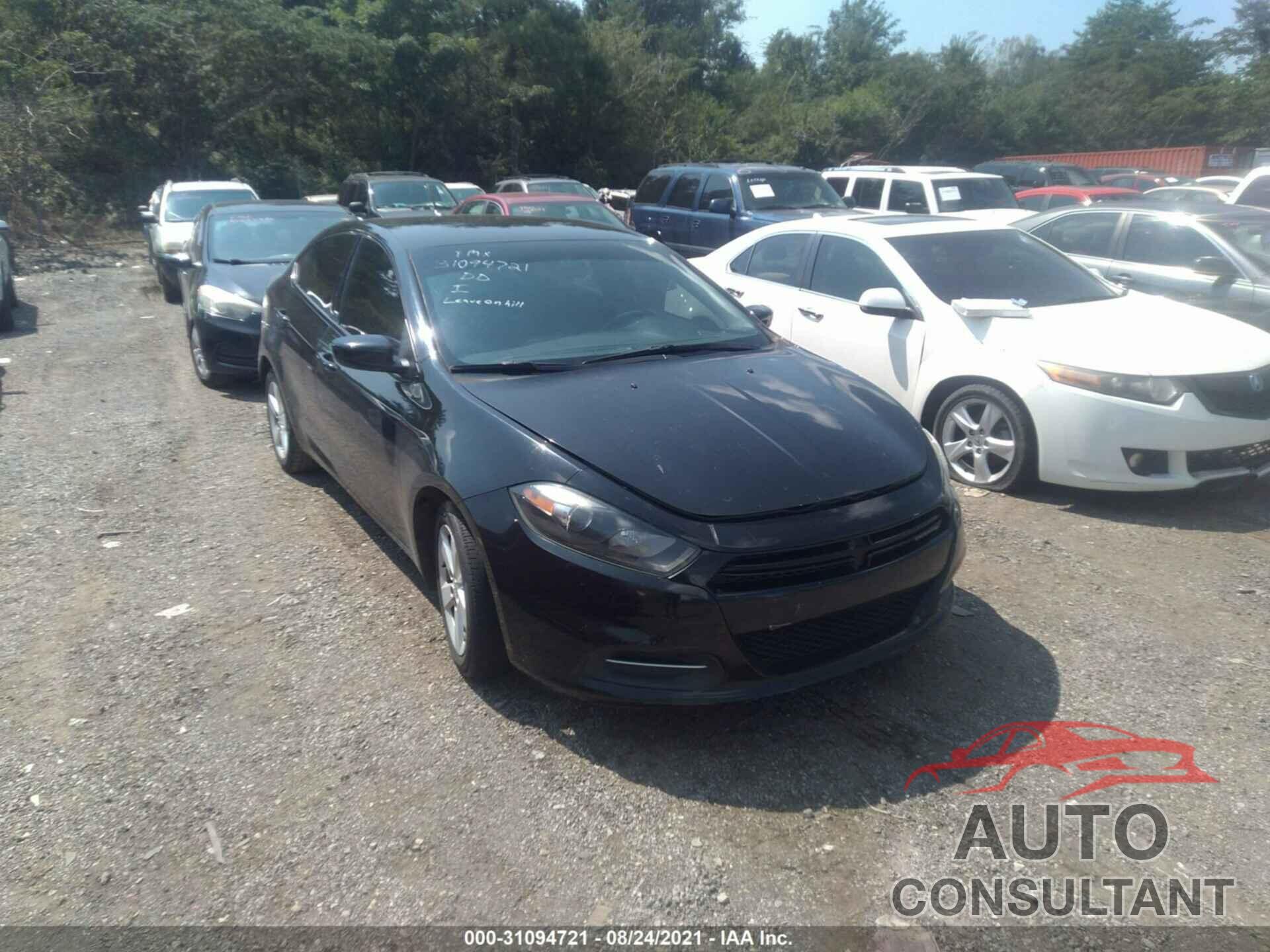 DODGE DART 2016 - 1C3CDFBBXGD515579