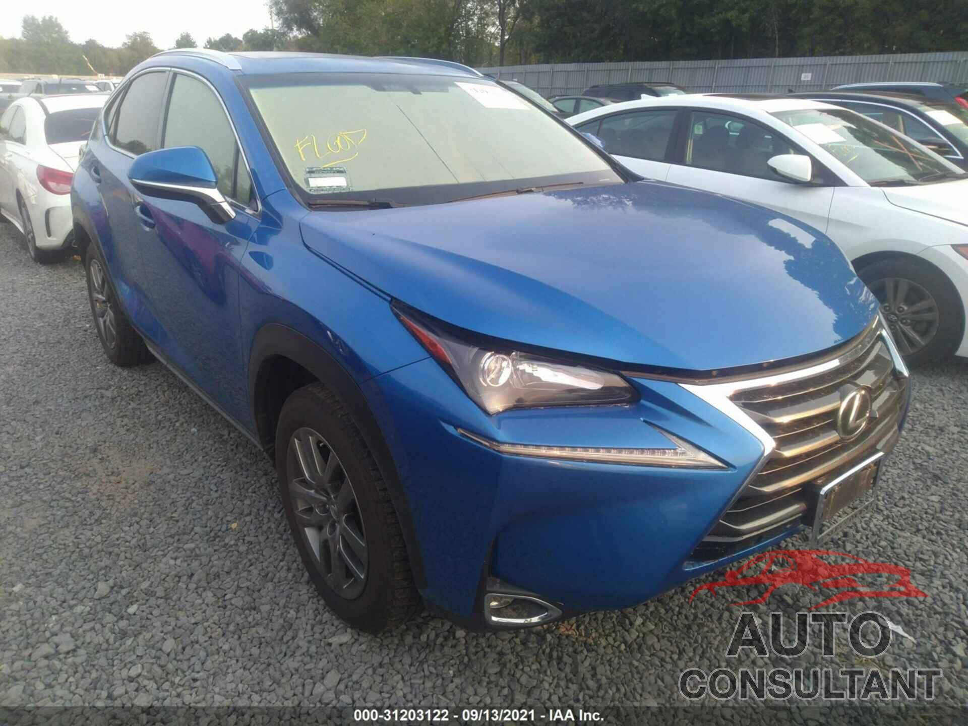 LEXUS NX 200T 2016 - JTJBARBZ4G2055584