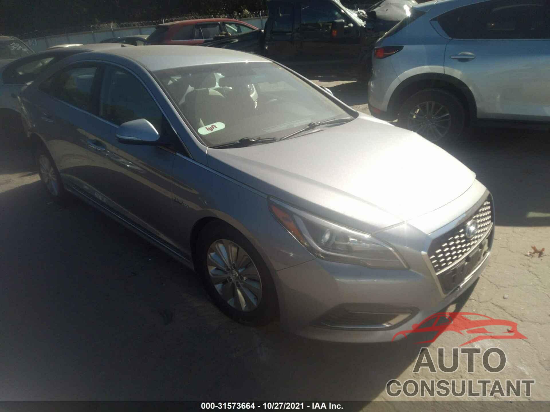 HYUNDAI SONATA HYBRID 2016 - KMHE24L1XGA027945