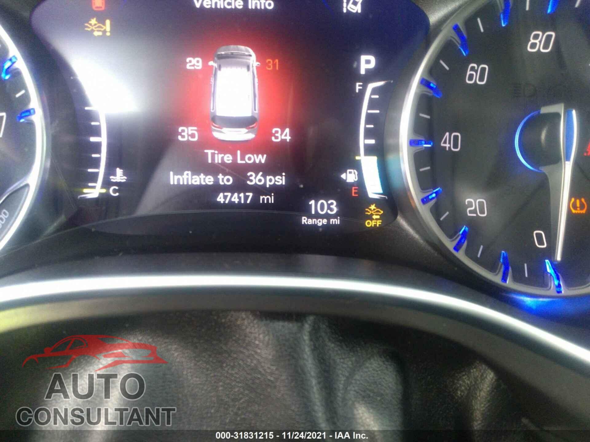 CHRYSLER PACIFICA 2017 - 2C4RC1GG9HR744110