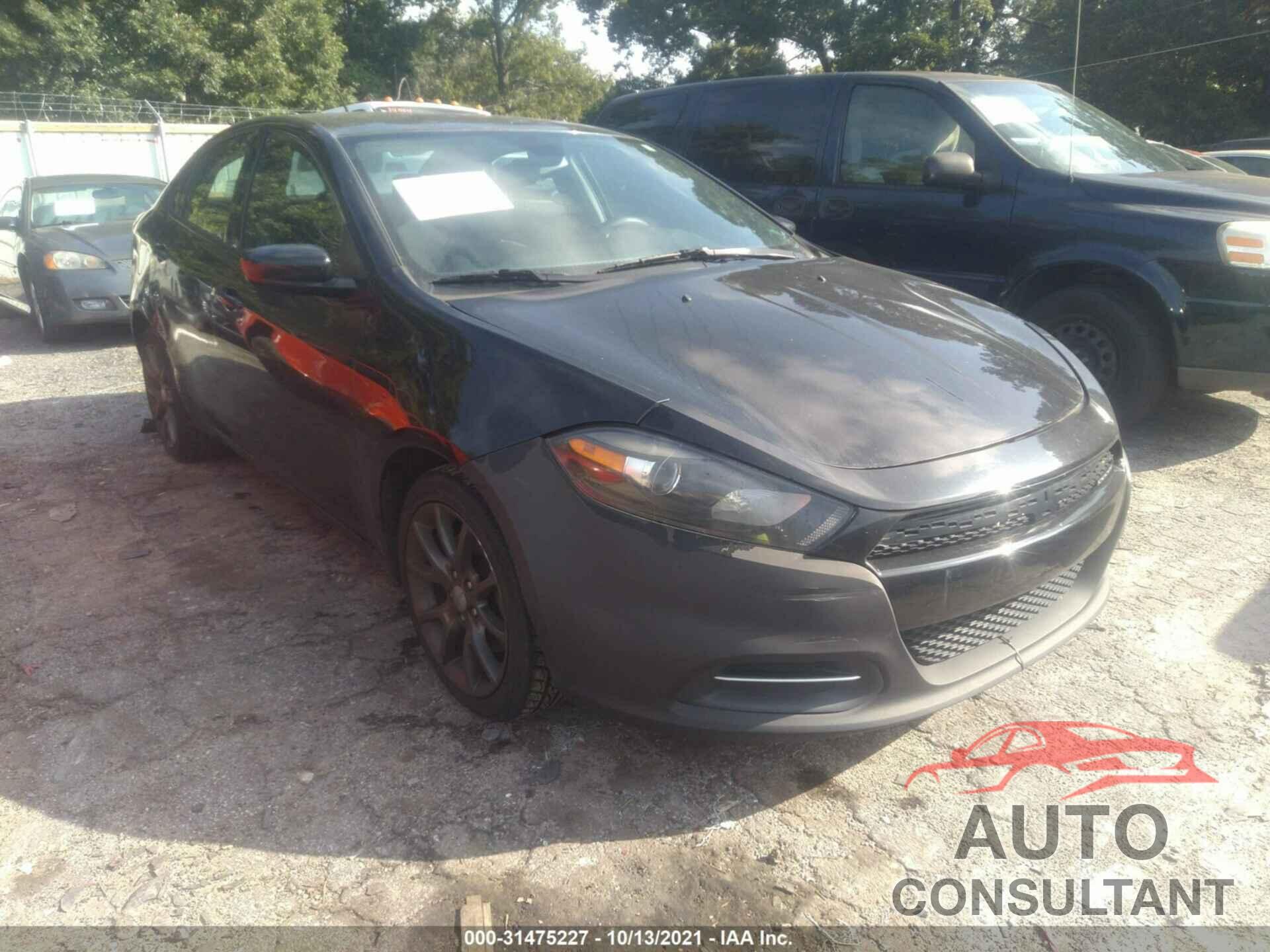 DODGE DART 2016 - 1C3CDFAAXGD504669