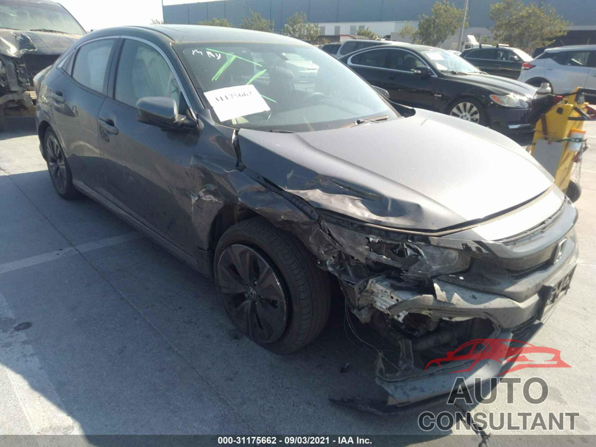 HONDA CIVIC HATCHBACK 2017 - SHHFK7H55HU410169
