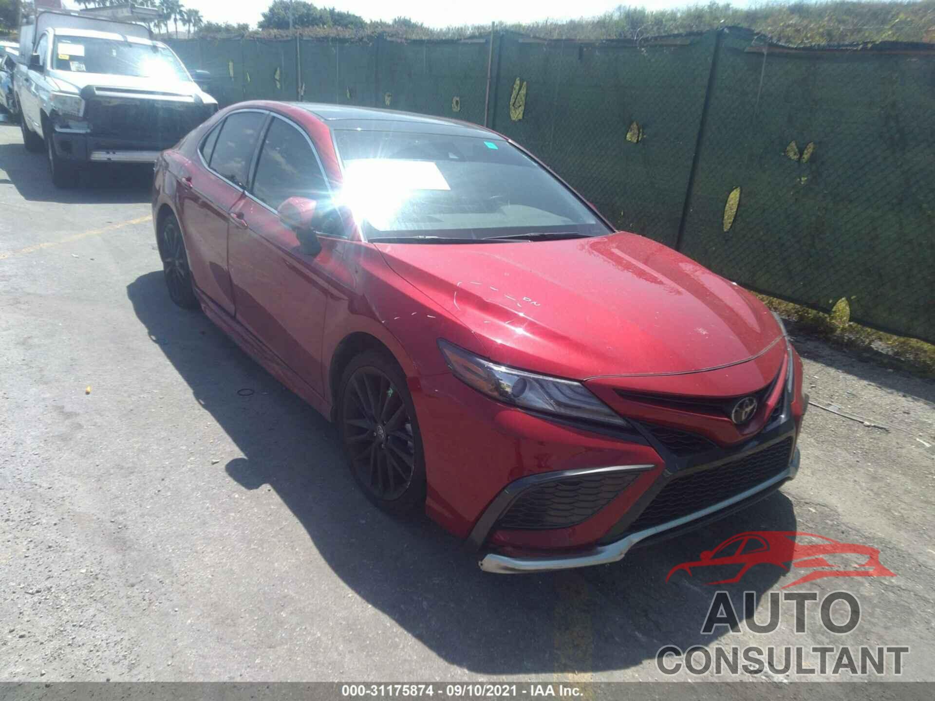 TOYOTA CAMRY 2021 - 4T1K61AK4MU436728