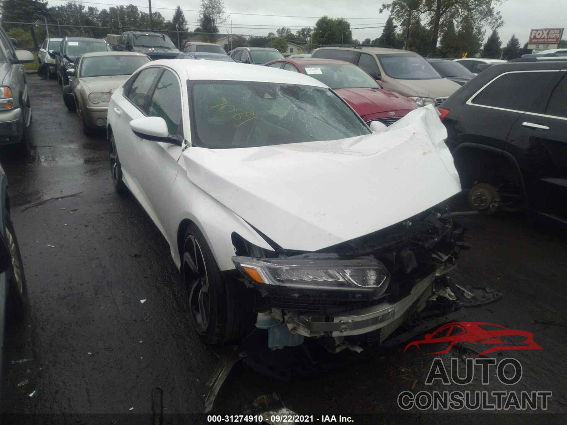 HONDA ACCORD SEDAN 2018 - 1HGCV1F39JA227089