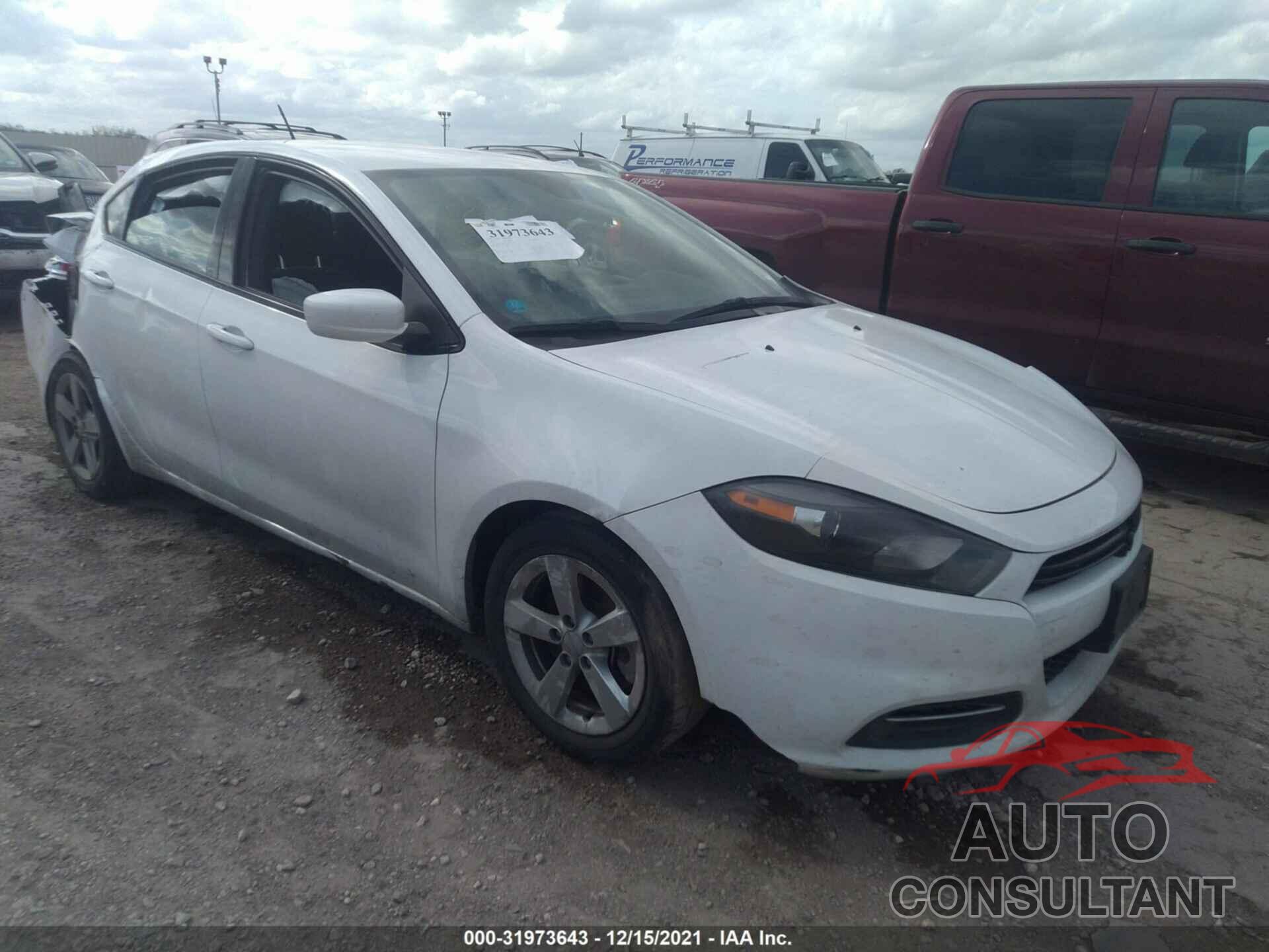 DODGE DART 2016 - 1C3CDFBB7GD728585