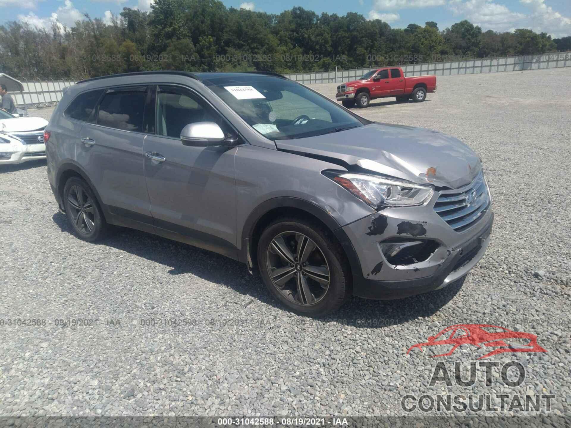 HYUNDAI SANTA FE 2016 - KM8SRDHF8GU132551