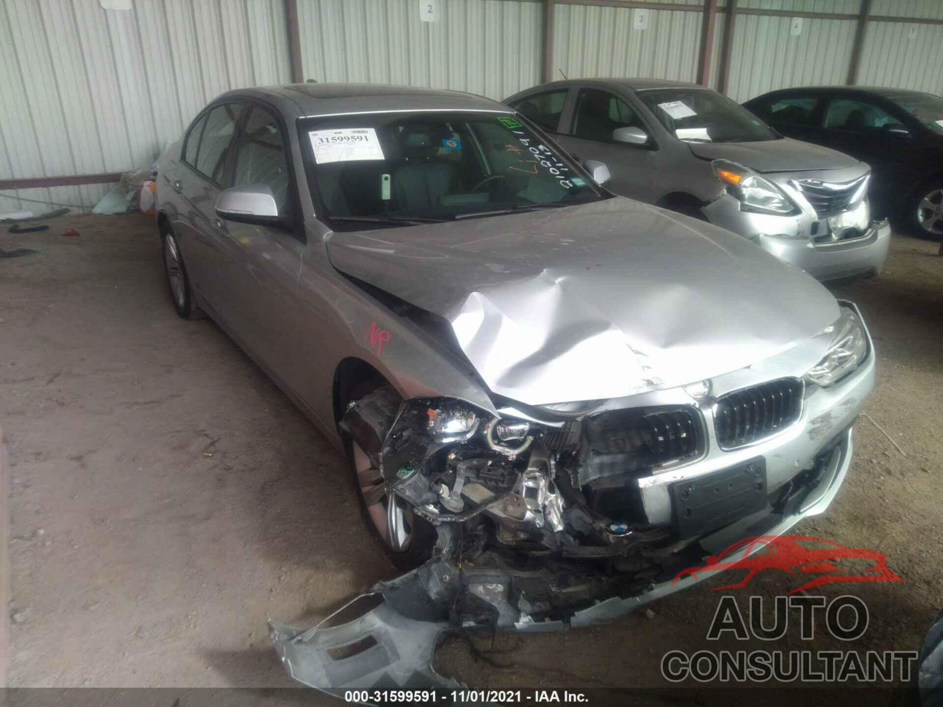 BMW 3 SERIES 2016 - WBA8E3G51GNU04751