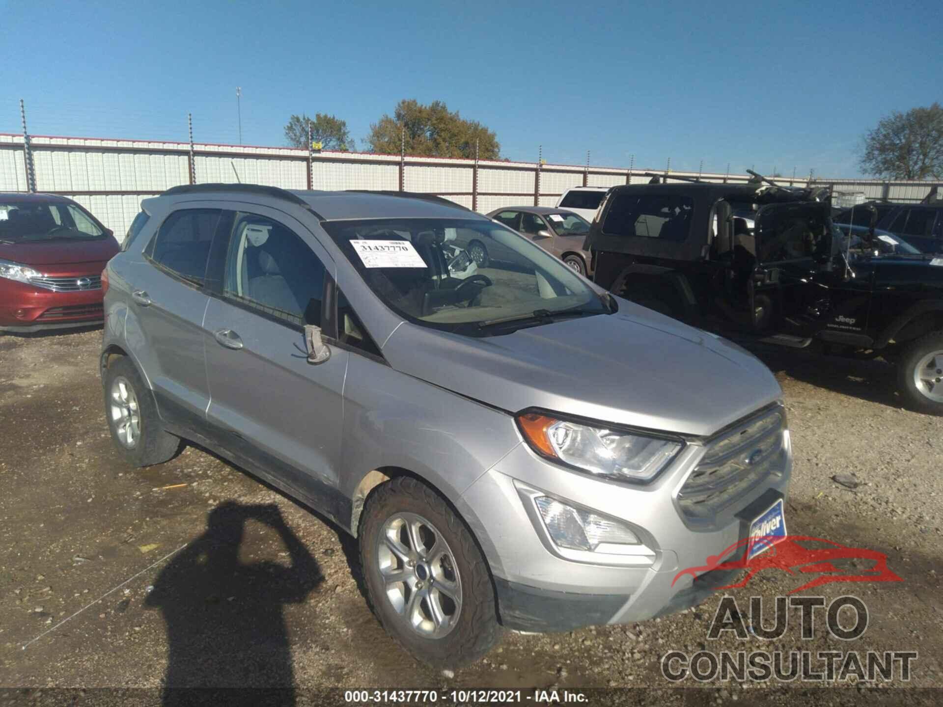 FORD ECOSPORT 2020 - MAJ3S2GE6LC324891