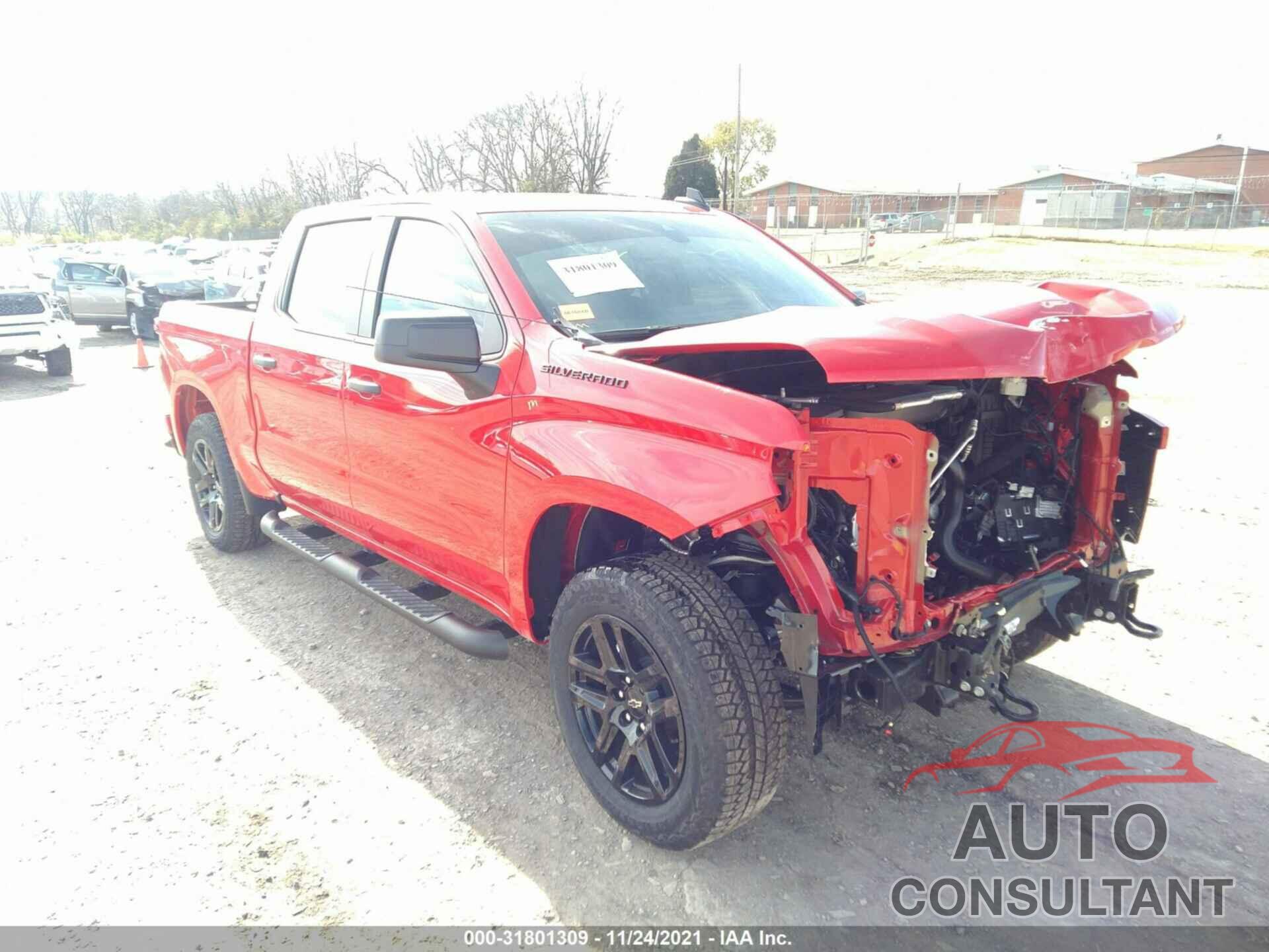 CHEVROLET SILVERADO 1500 2021 - 3GCPYBEK2MG470819