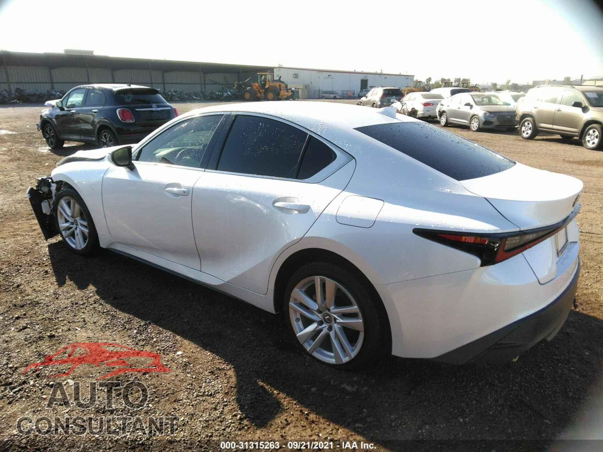 LEXUS IS 2021 - JTHAA1D20M5117314