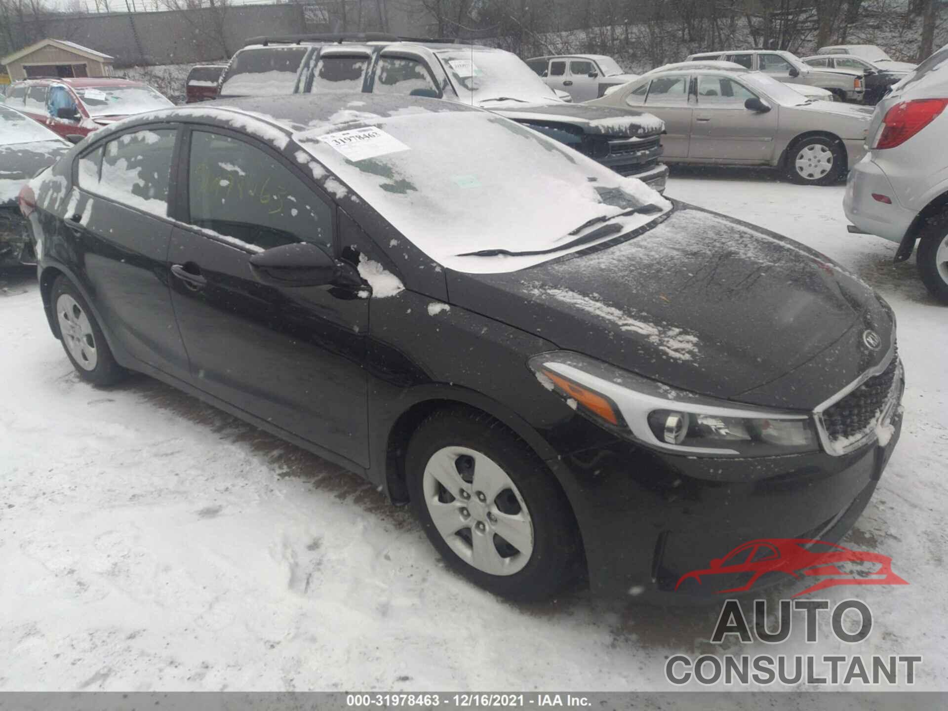 KIA FORTE 2017 - 3KPFK4A70HE075999