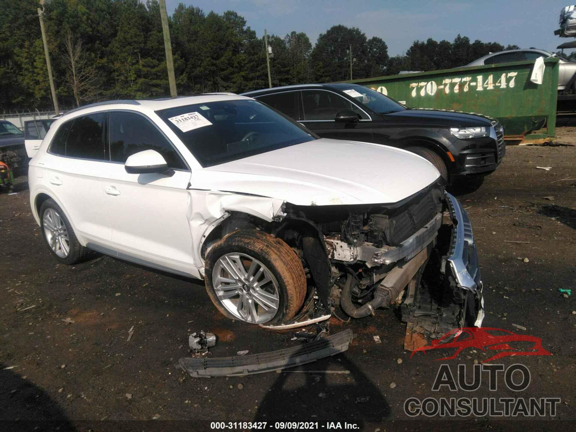 AUDI Q5 2018 - WA1BNAFY3J2210167