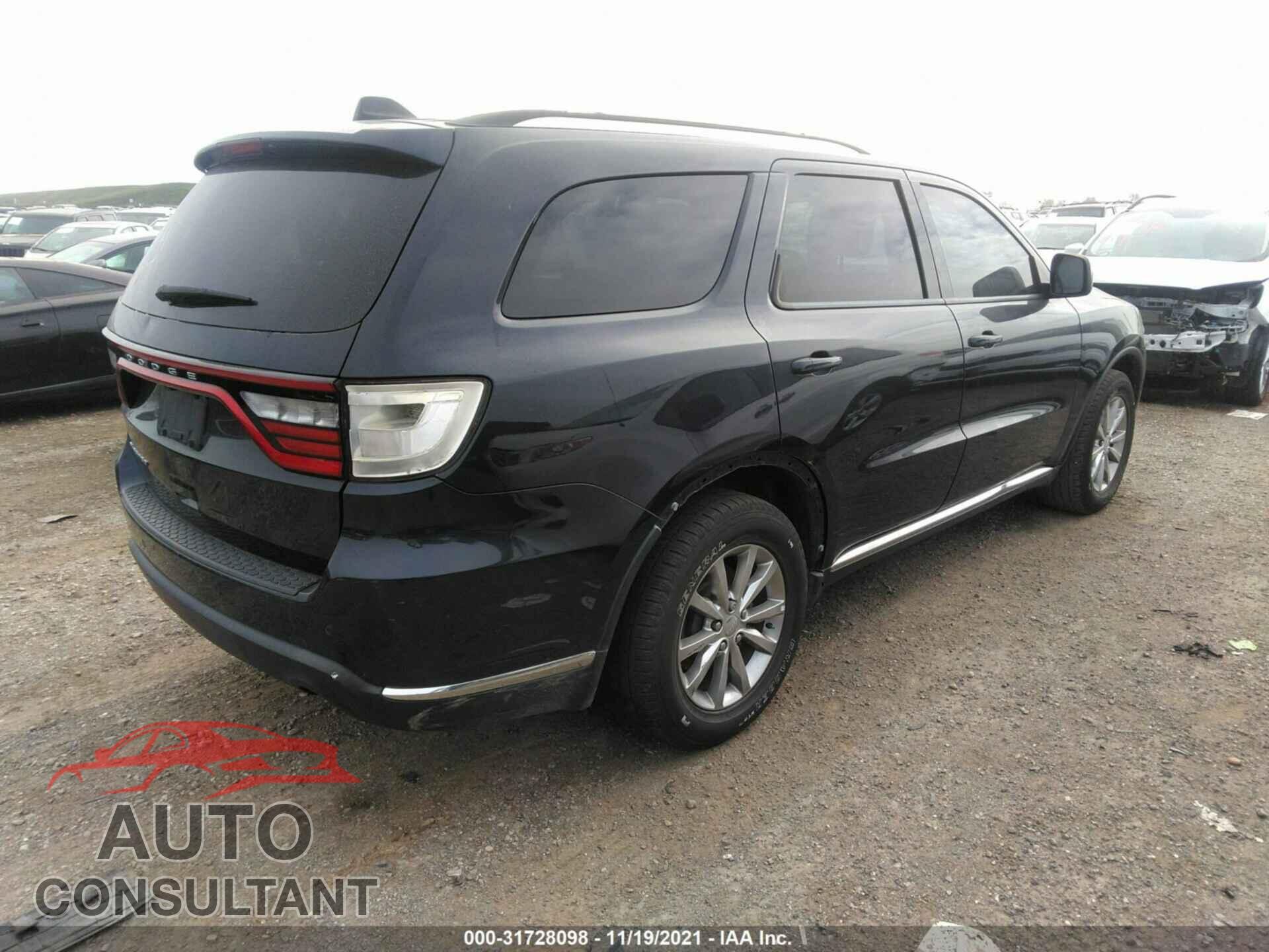 DODGE DURANGO 2018 - 1C4RDHAG8JC132820
