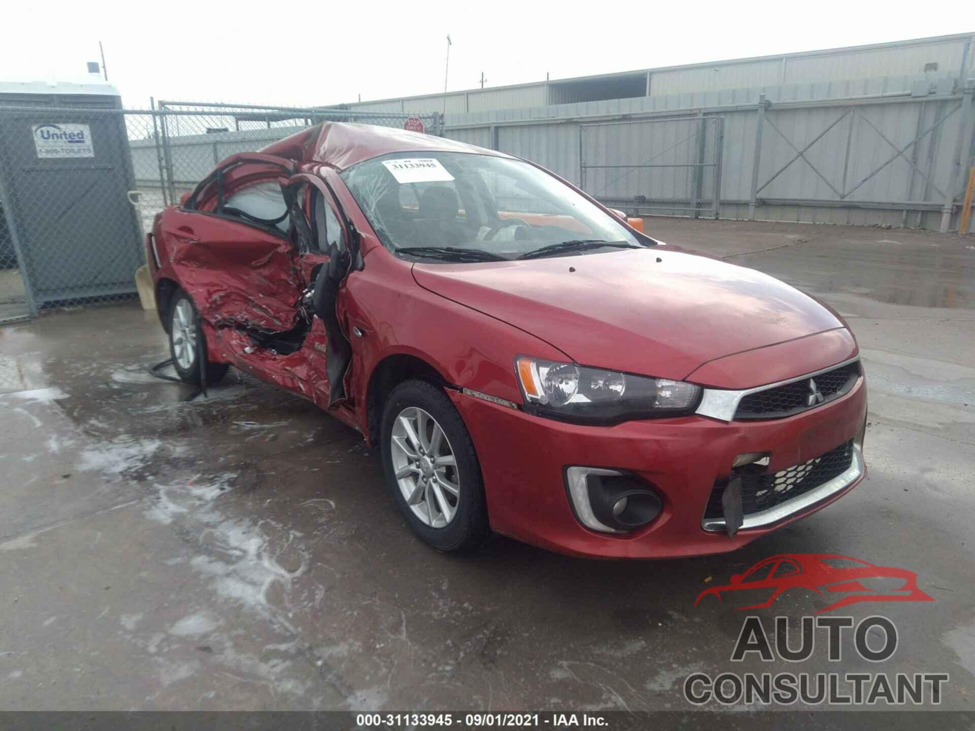 MITSUBISHI LANCER 2016 - JA32U2FU9GU005055