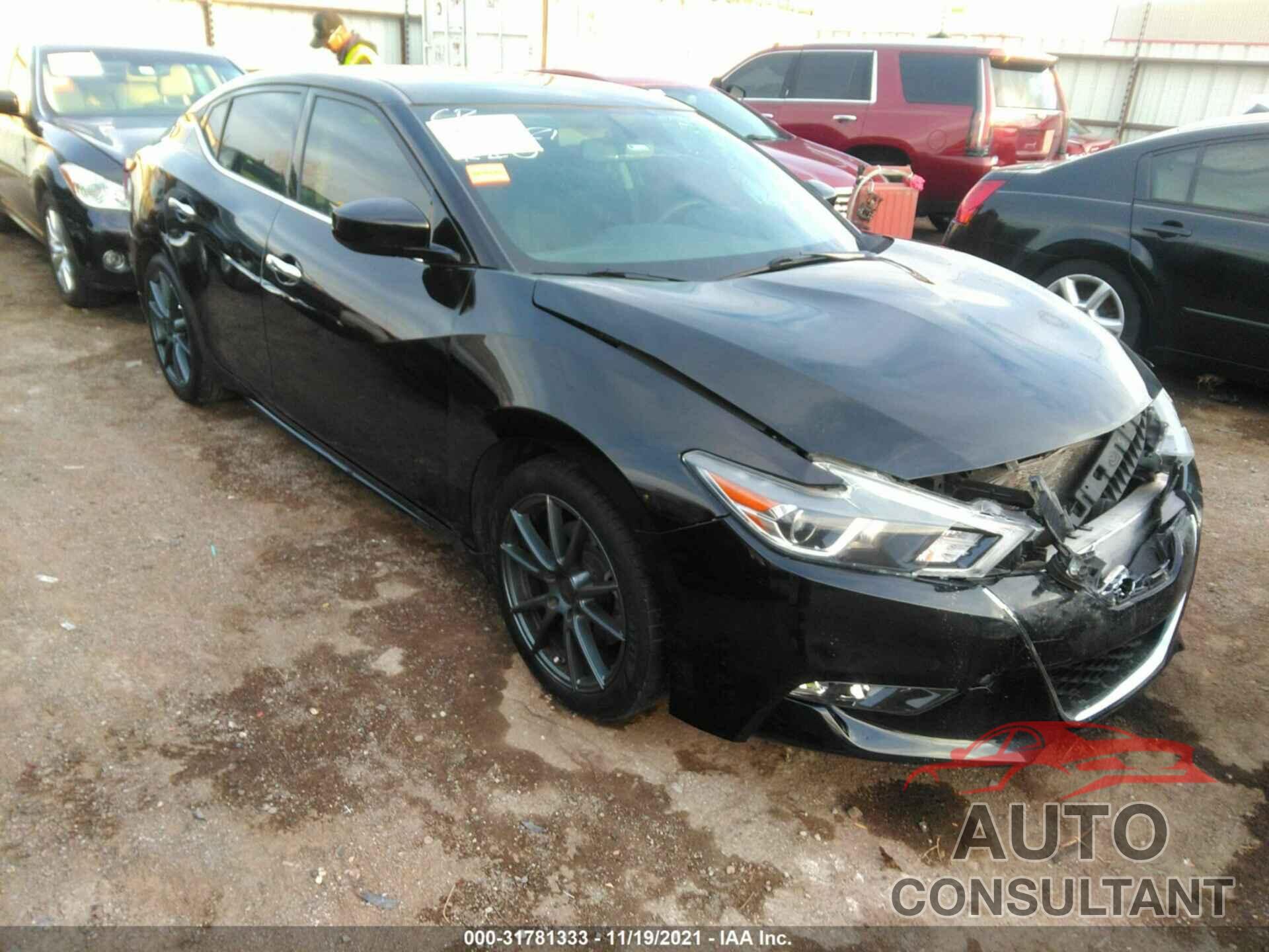 NISSAN MAXIMA 2018 - 1N4AA6AP3JC396365