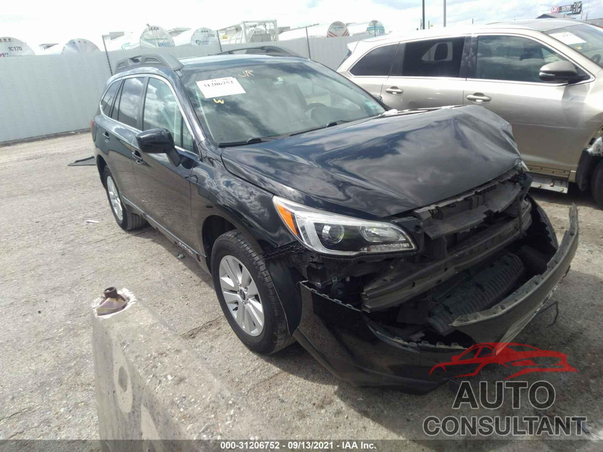 SUBARU OUTBACK 2017 - 4S4BSADC6H3341762