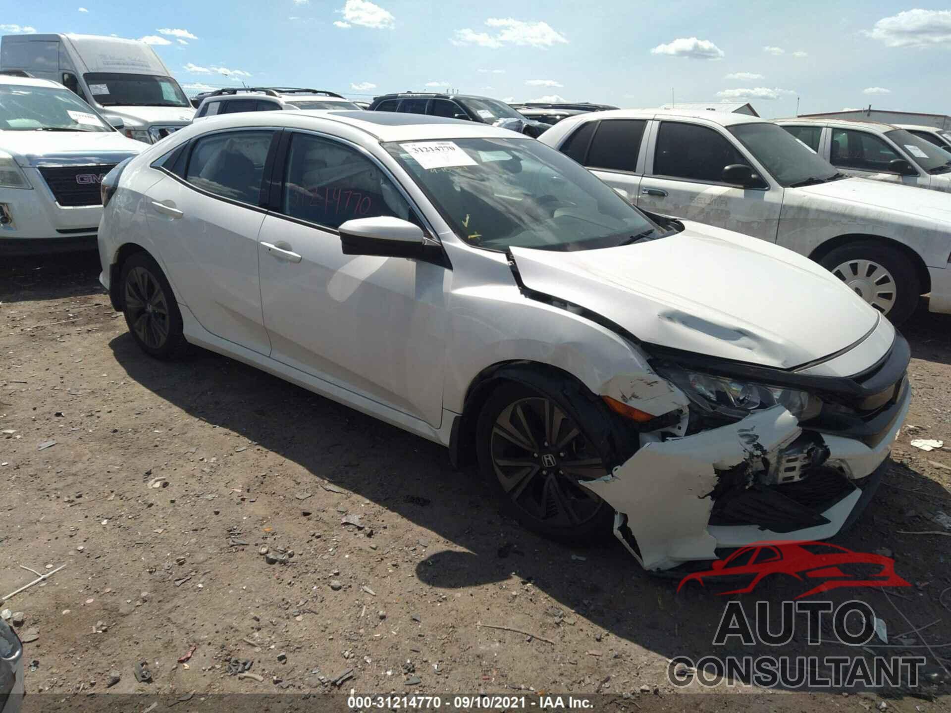 HONDA CIVIC HATCHBACK 2017 - SHHFK7H53HU217504