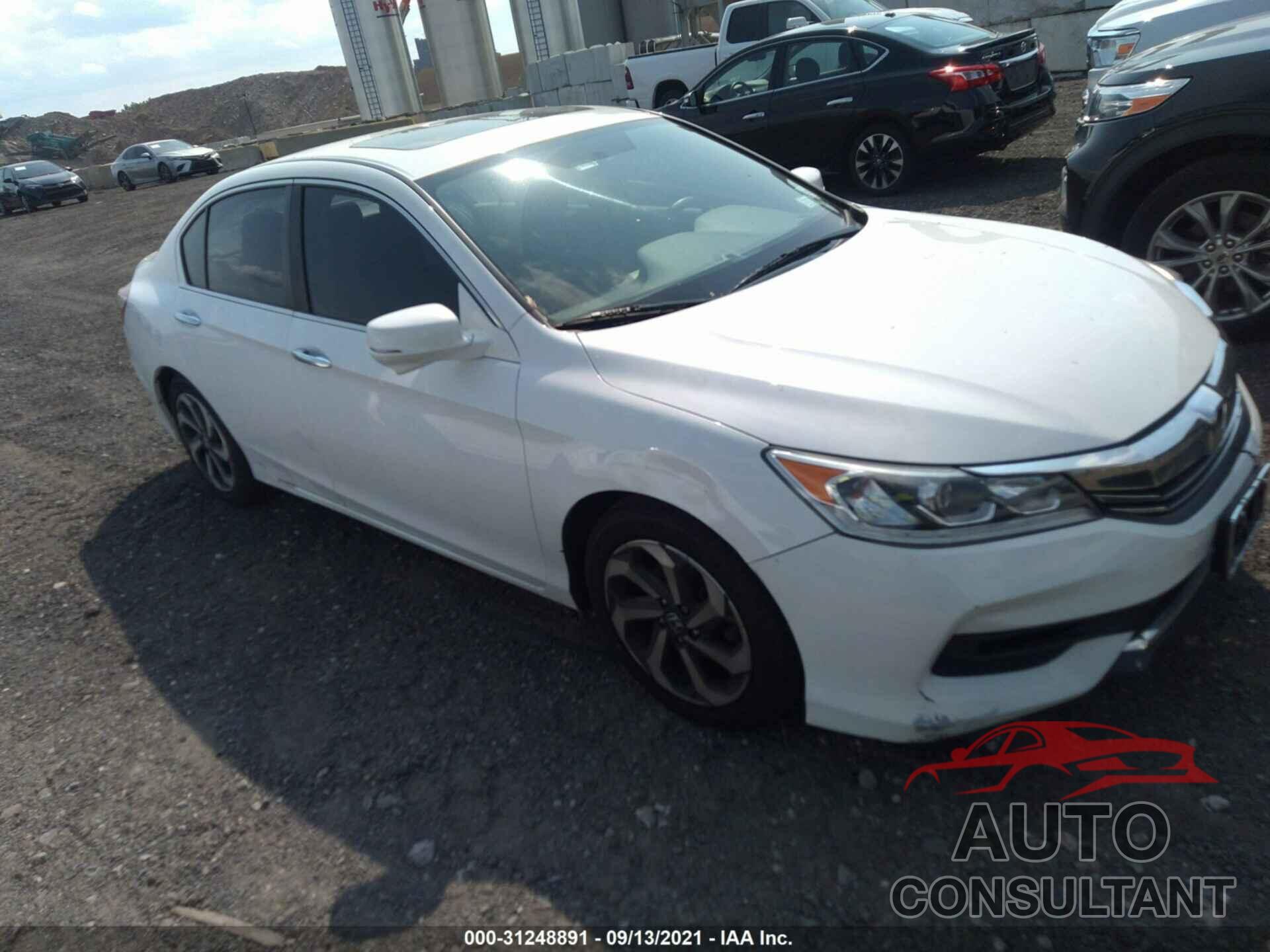 HONDA ACCORD SEDAN 2016 - 1HGCR2F77GA007262