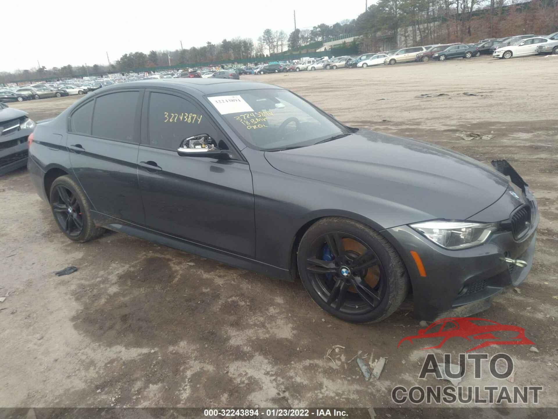 BMW 3 SERIES 2018 - WBA8D9G55JNU73049