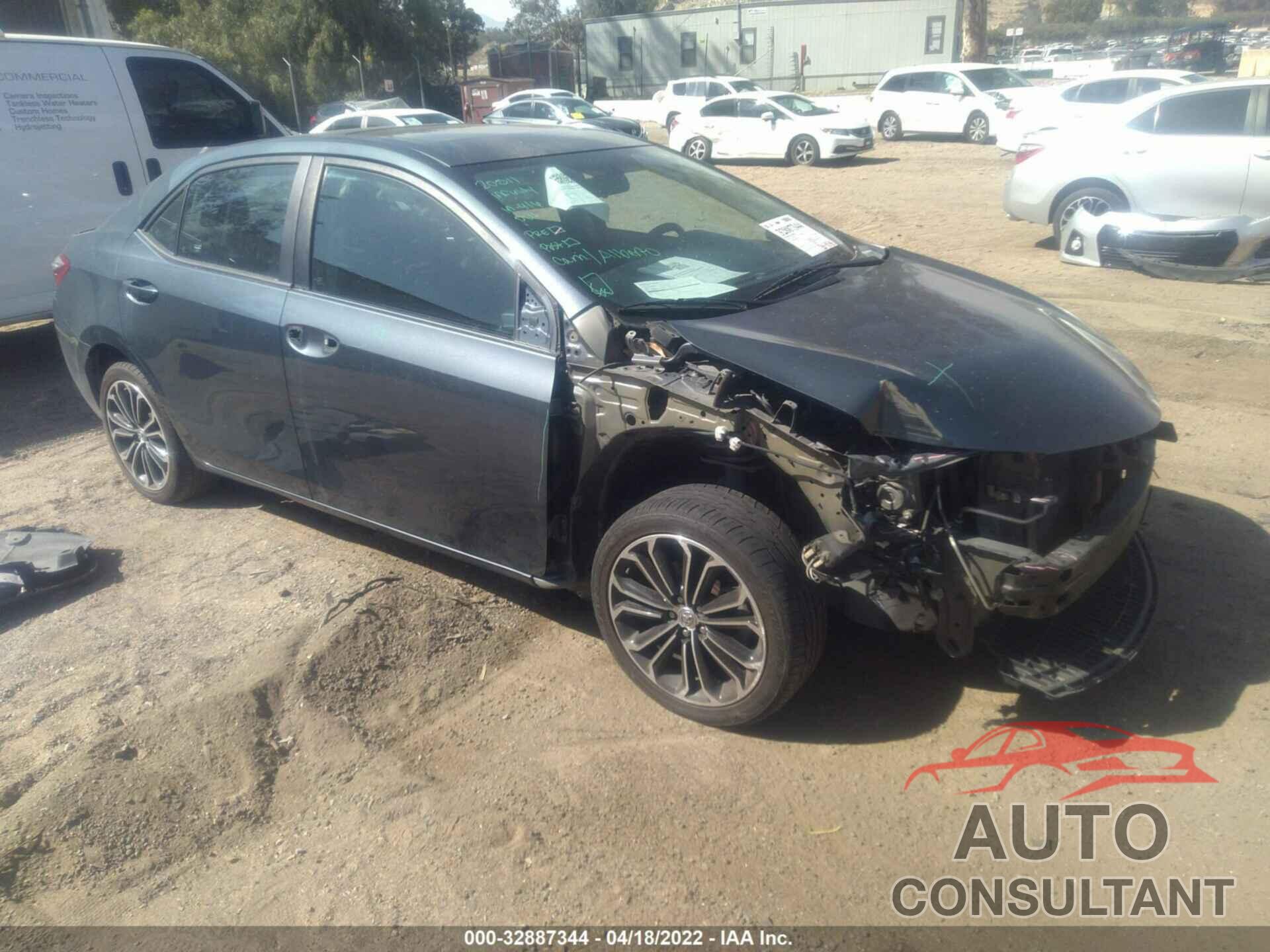 TOYOTA COROLLA 2016 - 5YFBURHE8GP415083