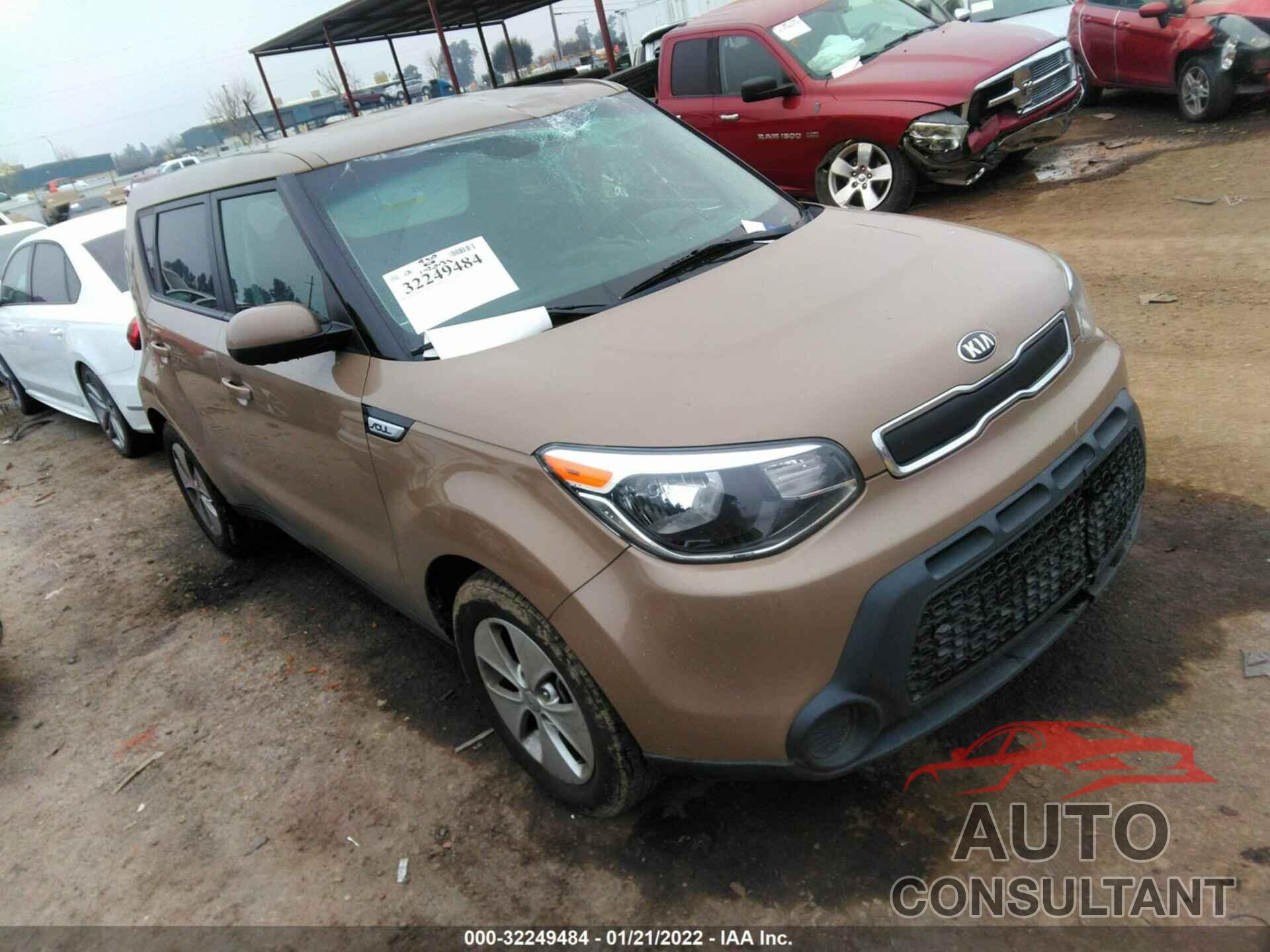 KIA SOUL 2016 - KNDJN2A27G7320015