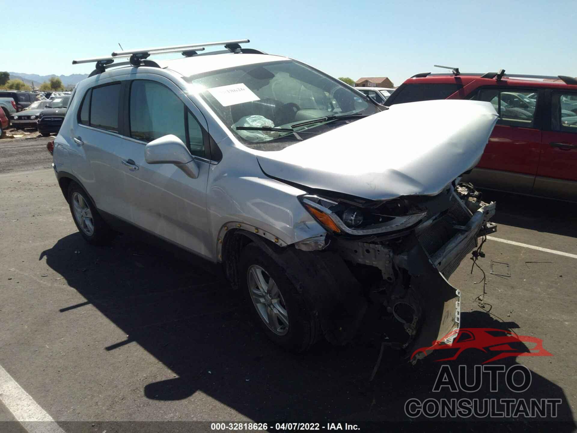 CHEVROLET TRAX 2020 - KL7CJLSB2LB010481