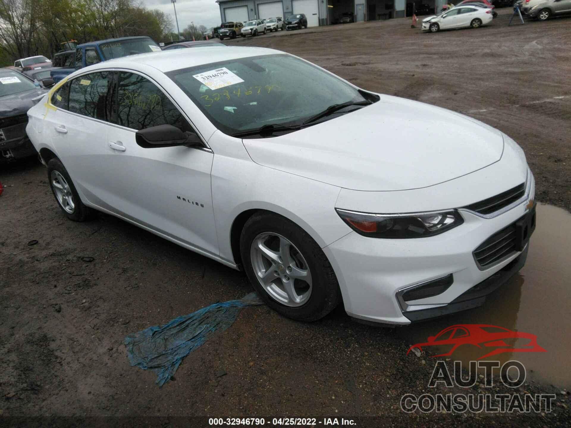 CHEVROLET MALIBU 2017 - 1G1ZB5ST1HF189457