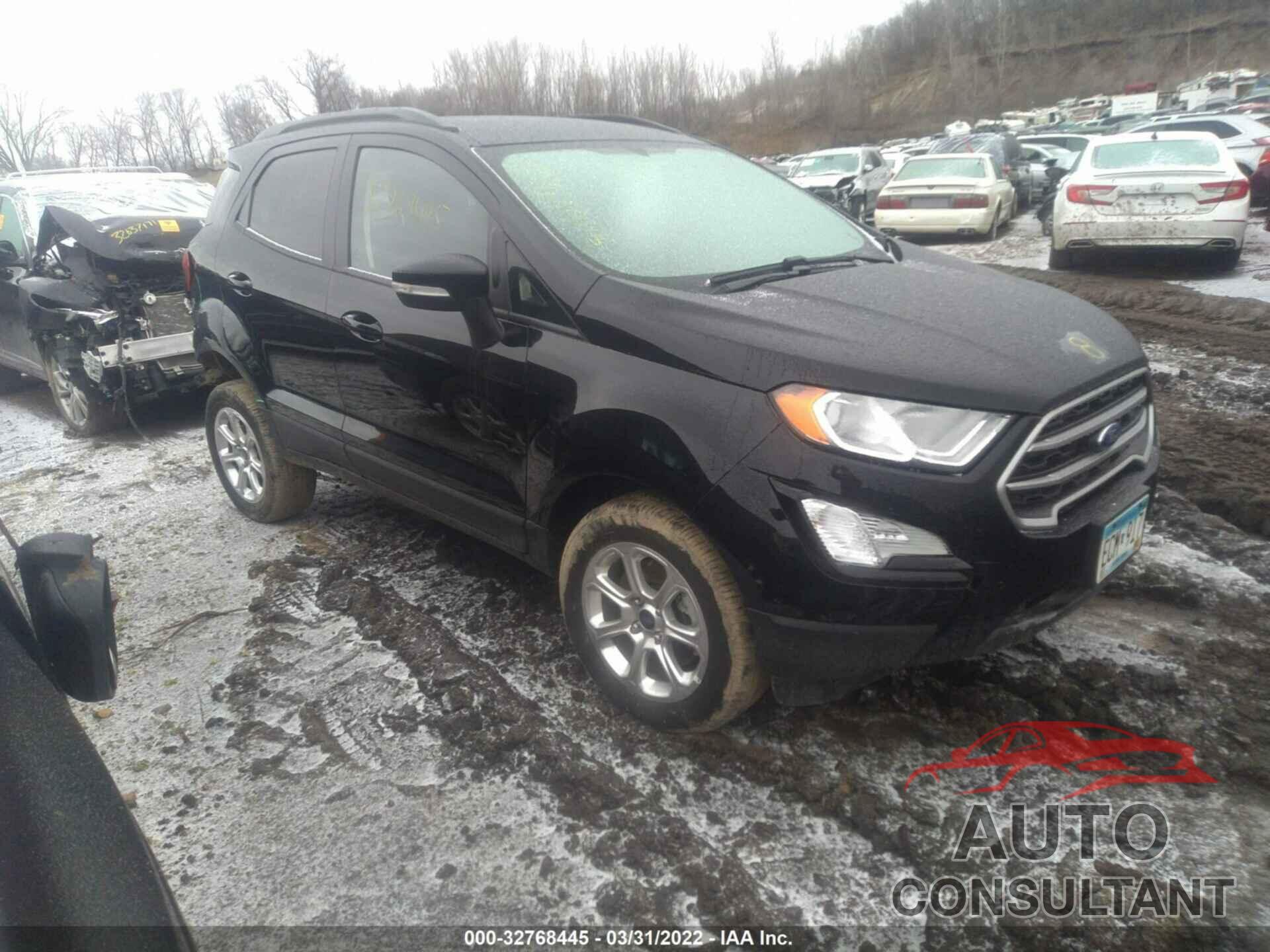 FORD ECOSPORT 2019 - MAJ6S3GL9KC290459