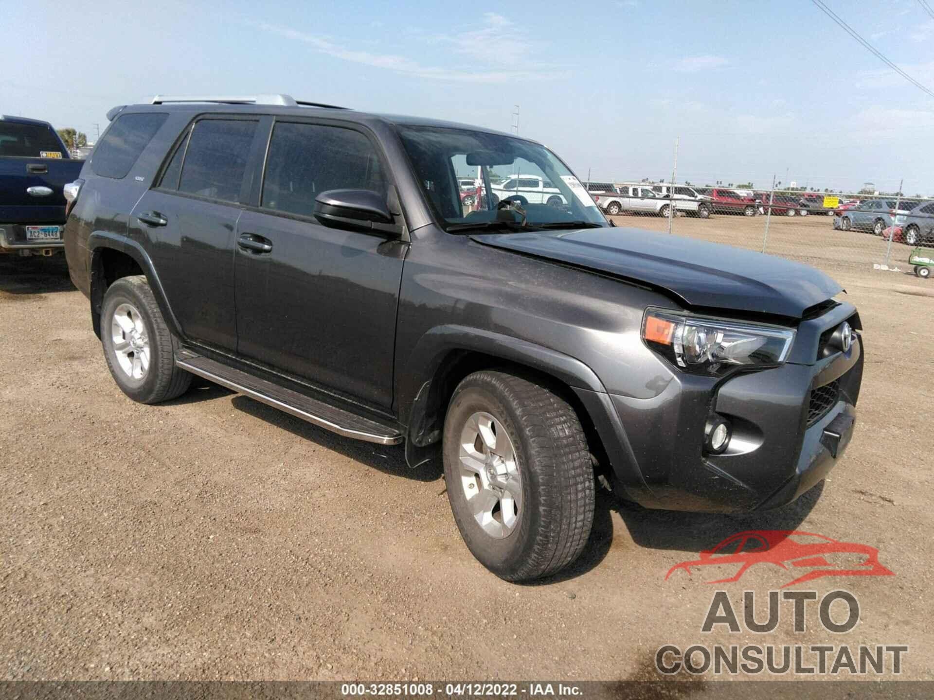 TOYOTA 4RUNNER 2017 - JTEZU5JR4H5158549