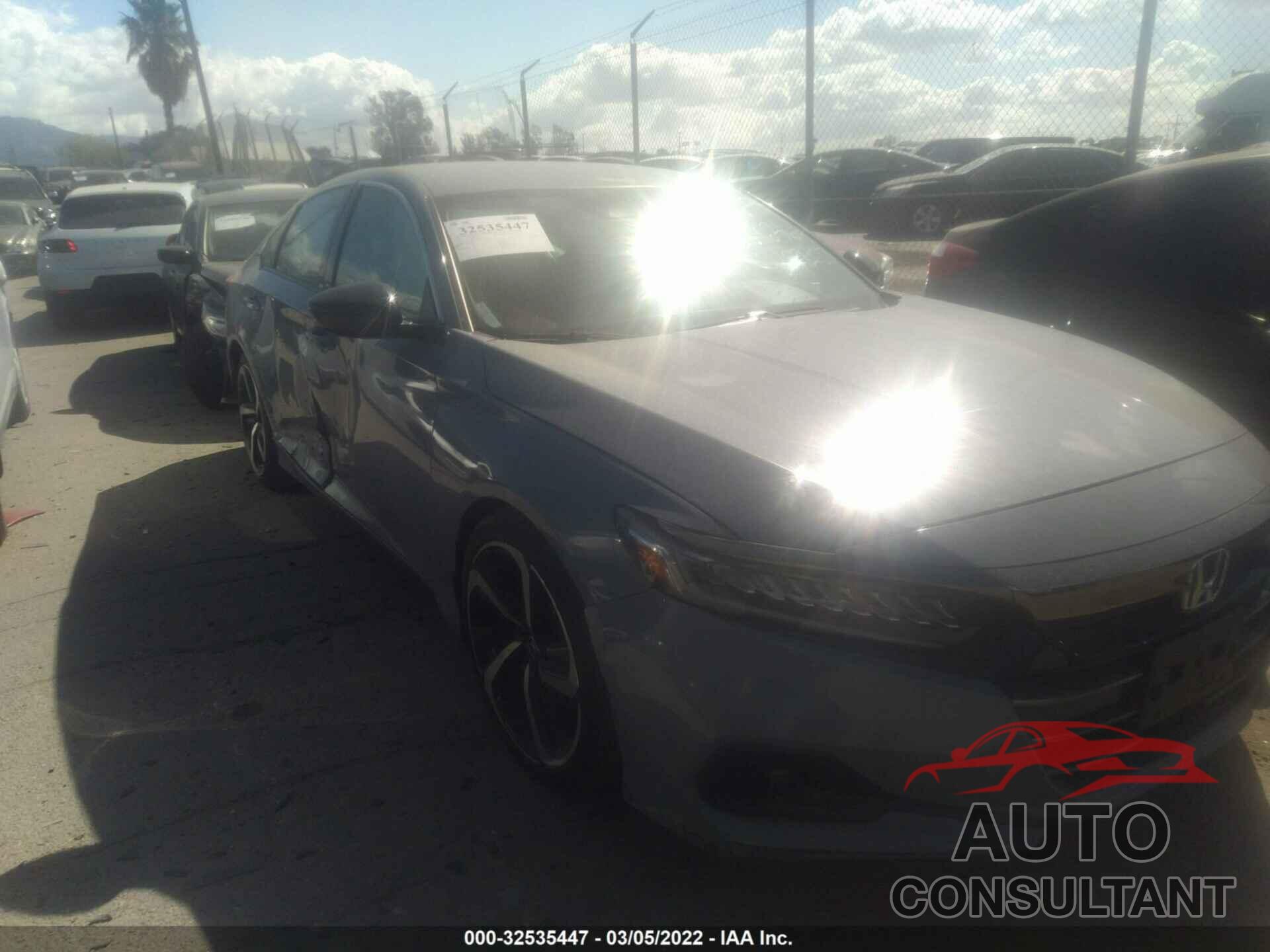 HONDA ACCORD SEDAN 2021 - 1HGCV1F41MA007636