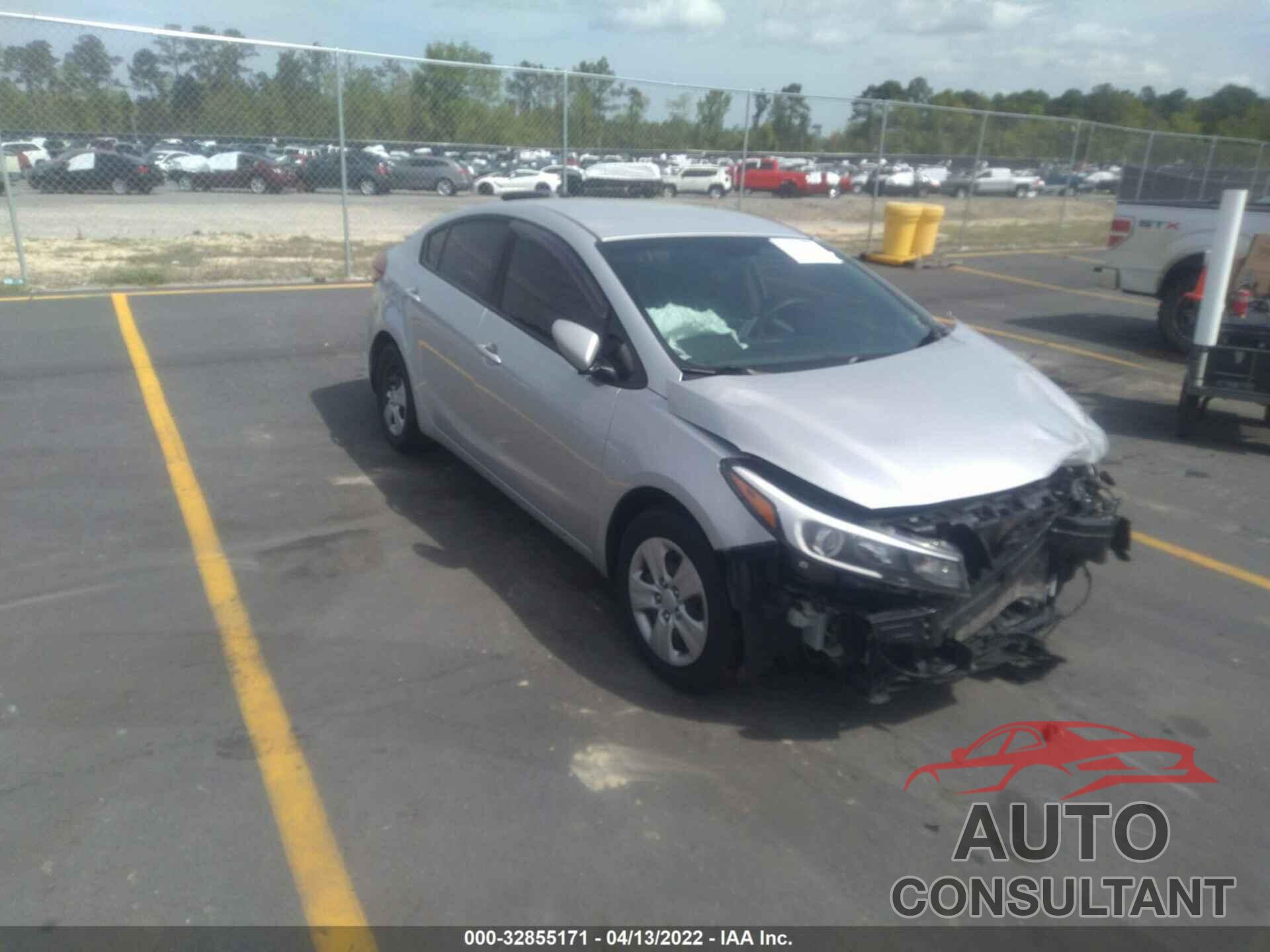 KIA FORTE 2017 - 3KPFK4A74HE071292