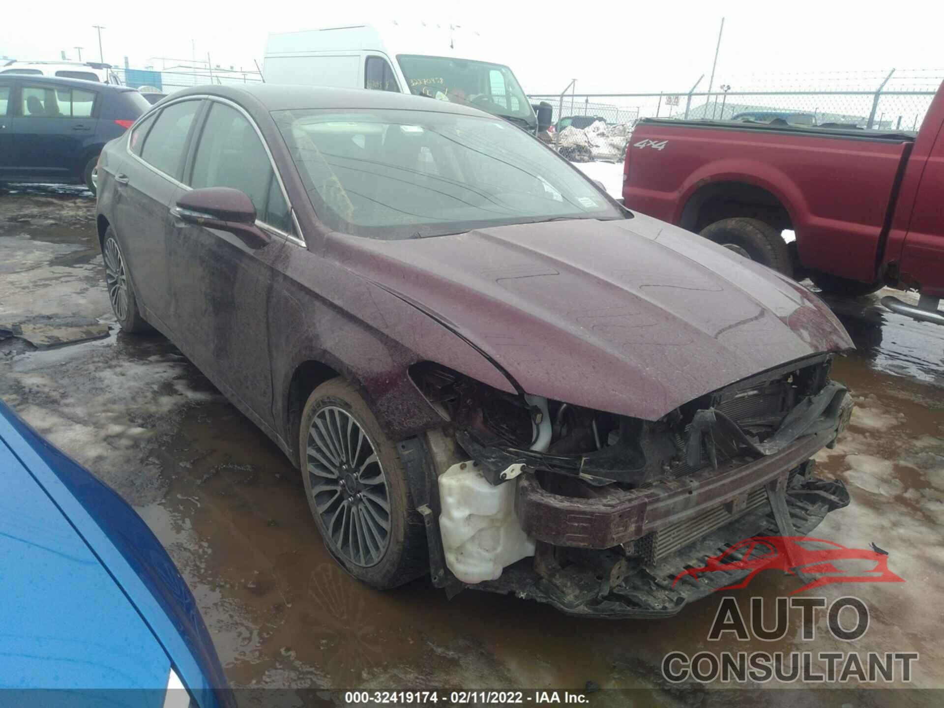 FORD FUSION 2017 - 3FA6P0T92HR394490