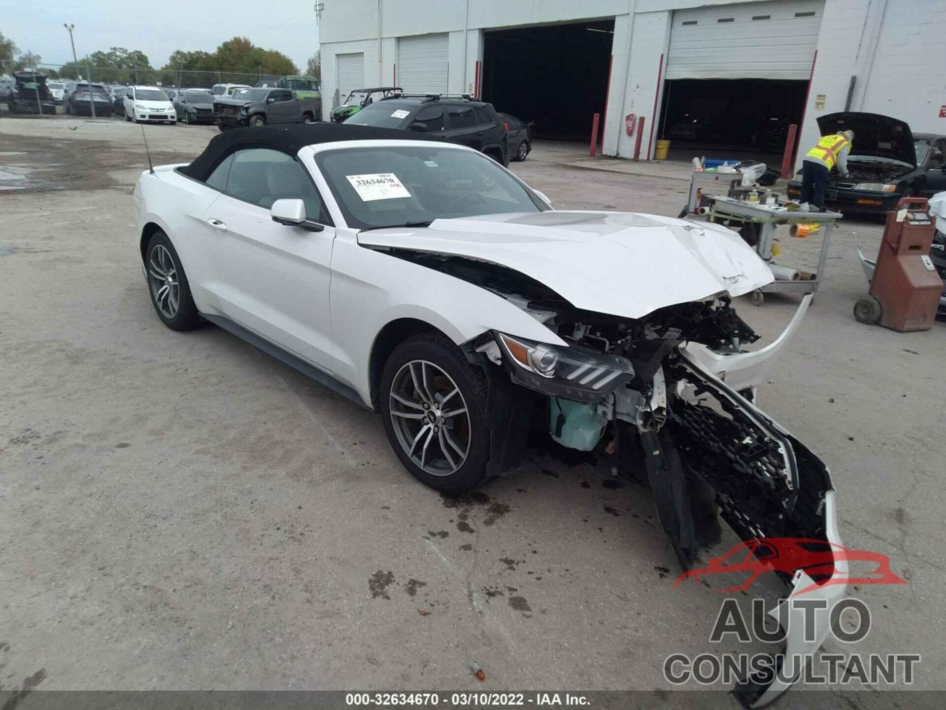 FORD MUSTANG 2017 - 1FATP8UH1H5278675