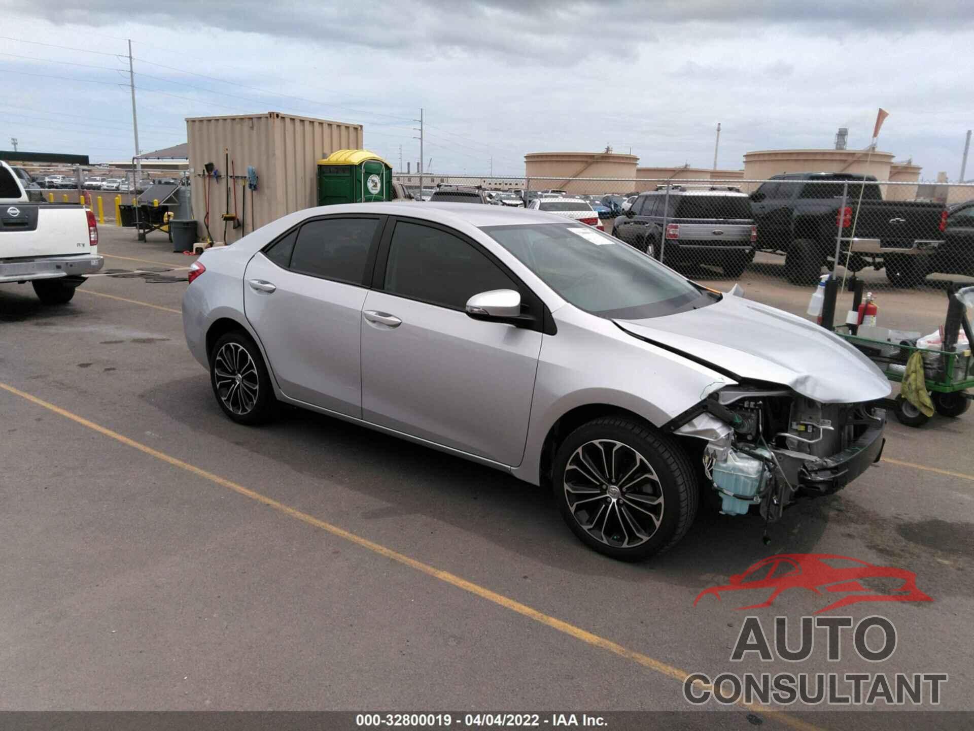 TOYOTA COROLLA 2016 - 5YFBURHE0GP458185