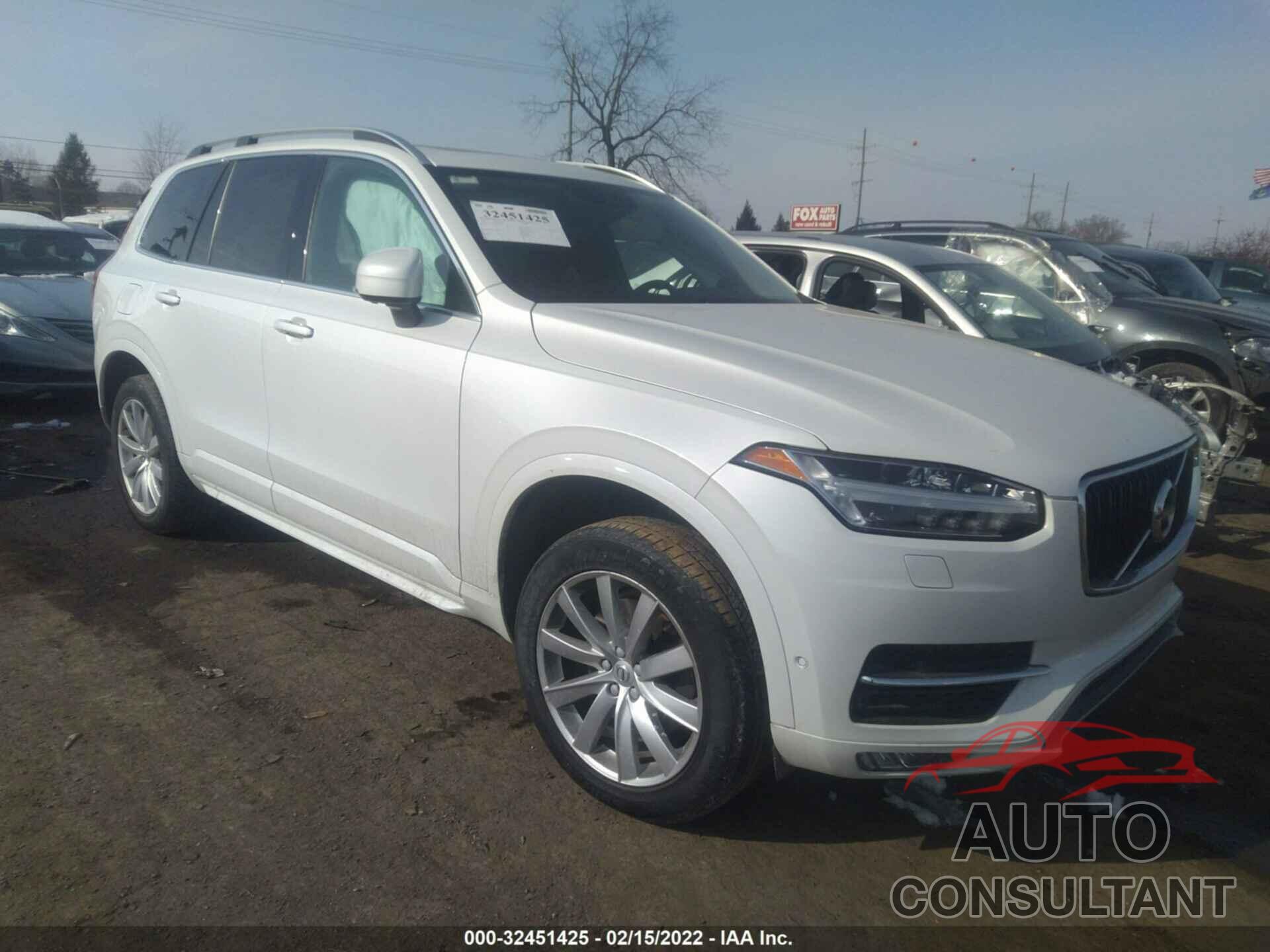 VOLVO XC90 2018 - YV4A22PK5J1201547